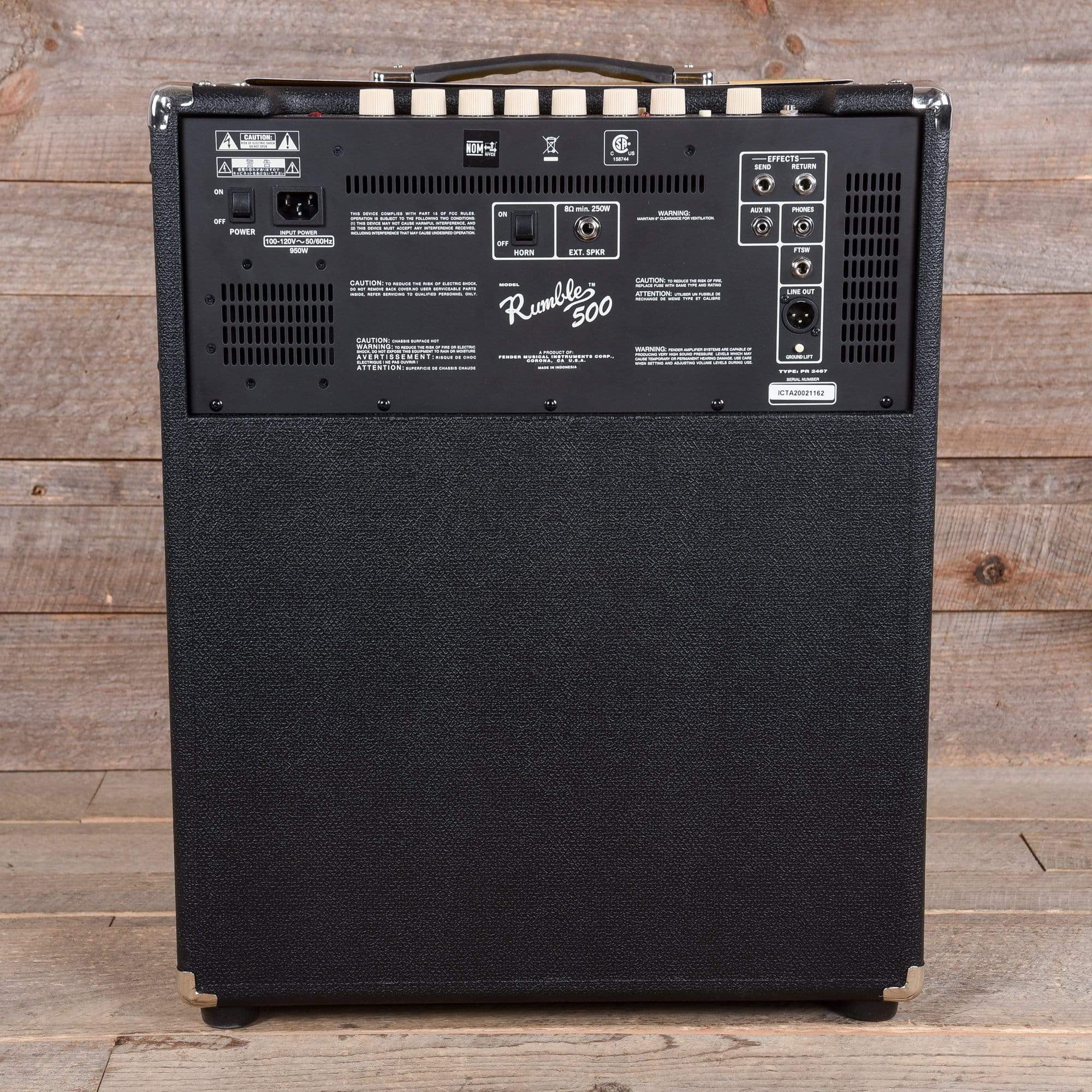 Fender Rumble 500 500W 2x10 Bass Combo Amps / Bass Combos