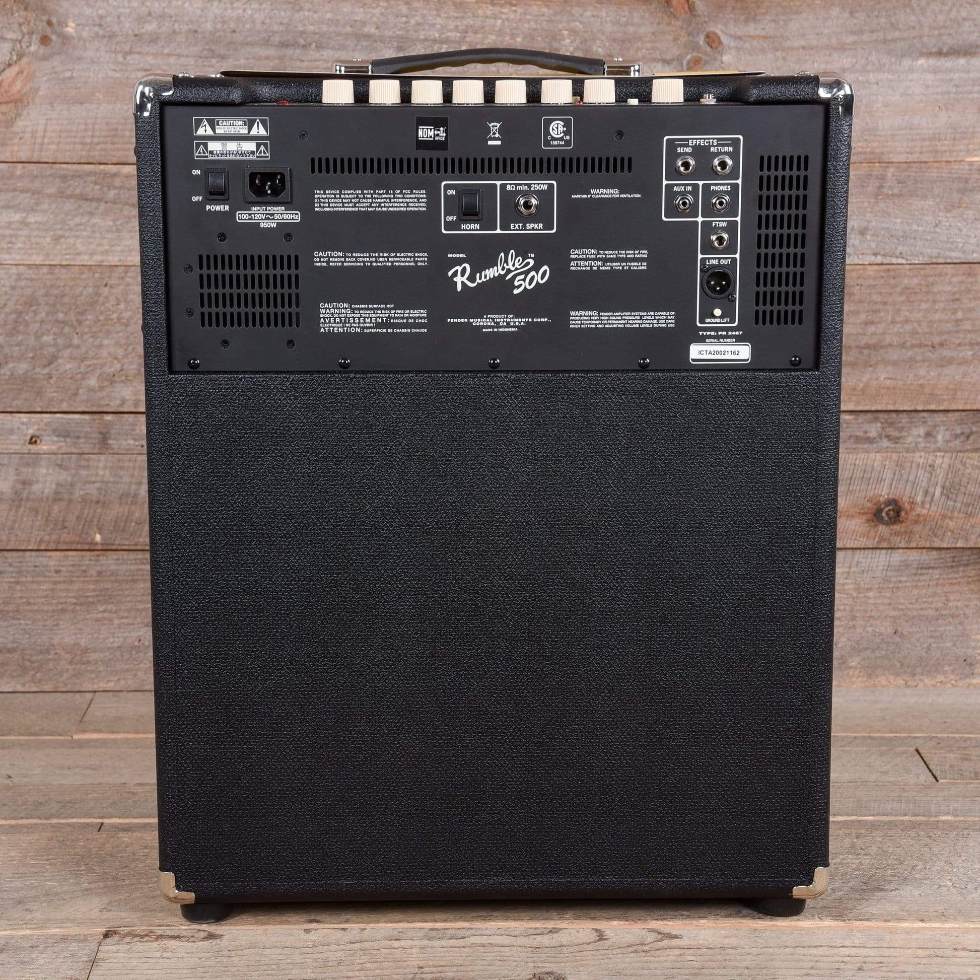 Fender Rumble 500 500W 2x10 Bass Combo Amps / Bass Combos
