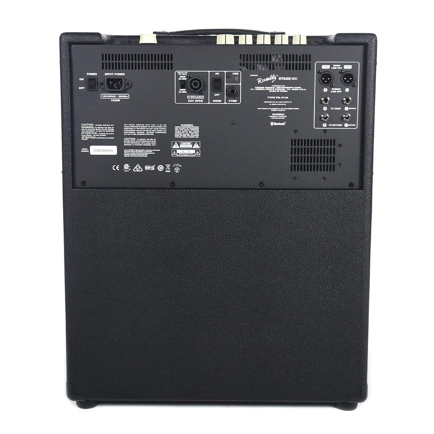 Fender Rumble Stage 800 2x10 Combo Black Amps / Bass Combos