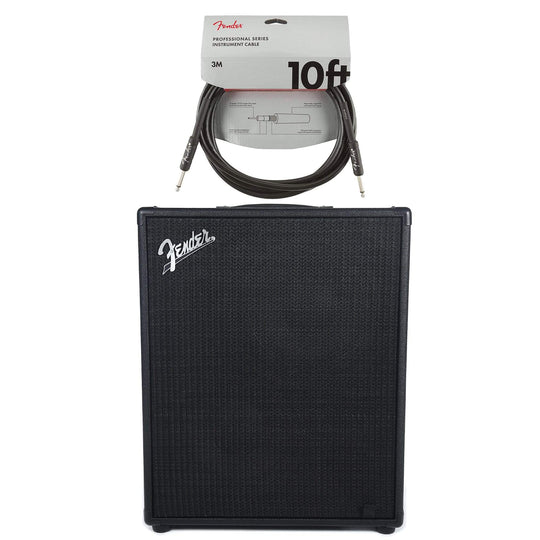 Fender Rumble Stage 800 2x10 Combo Black Cable Bundle Amps / Bass Combos