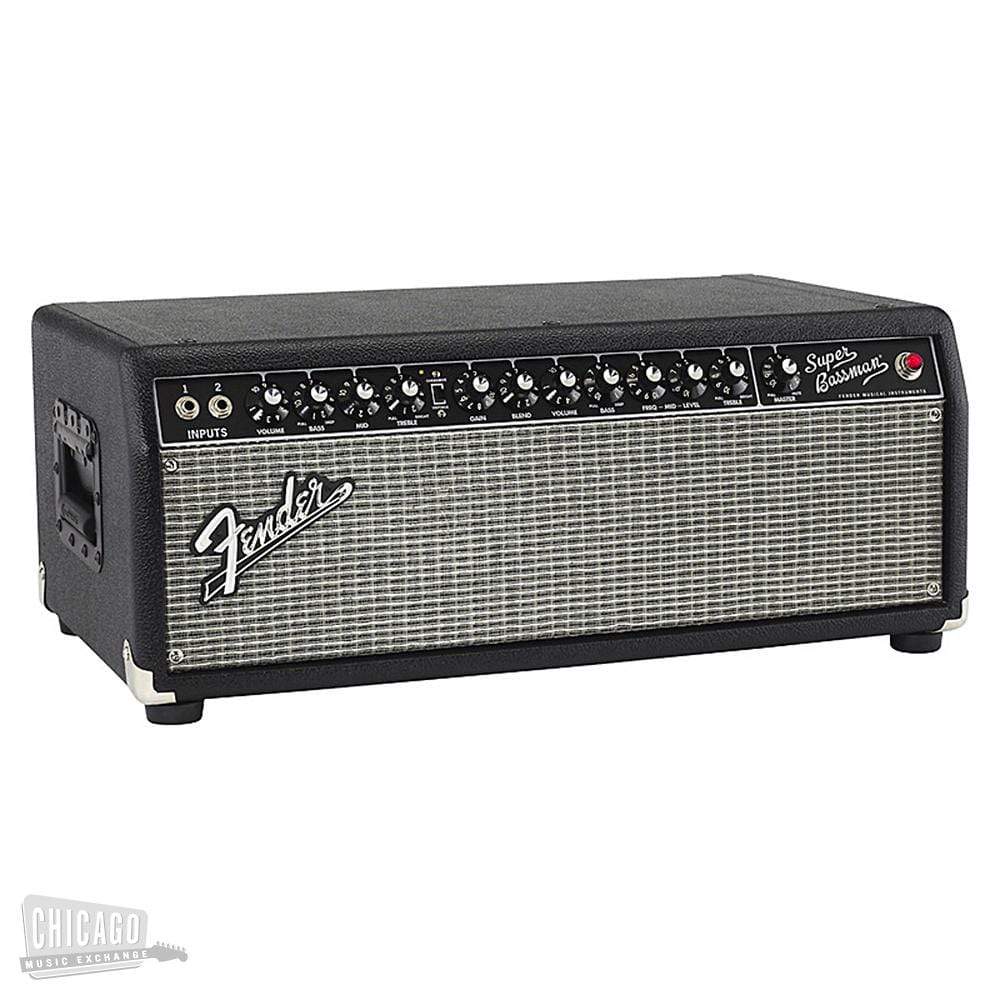 Fender Super Bassman Pro 300W Tube Bass Amp Head - Black Amps / Bass Heads