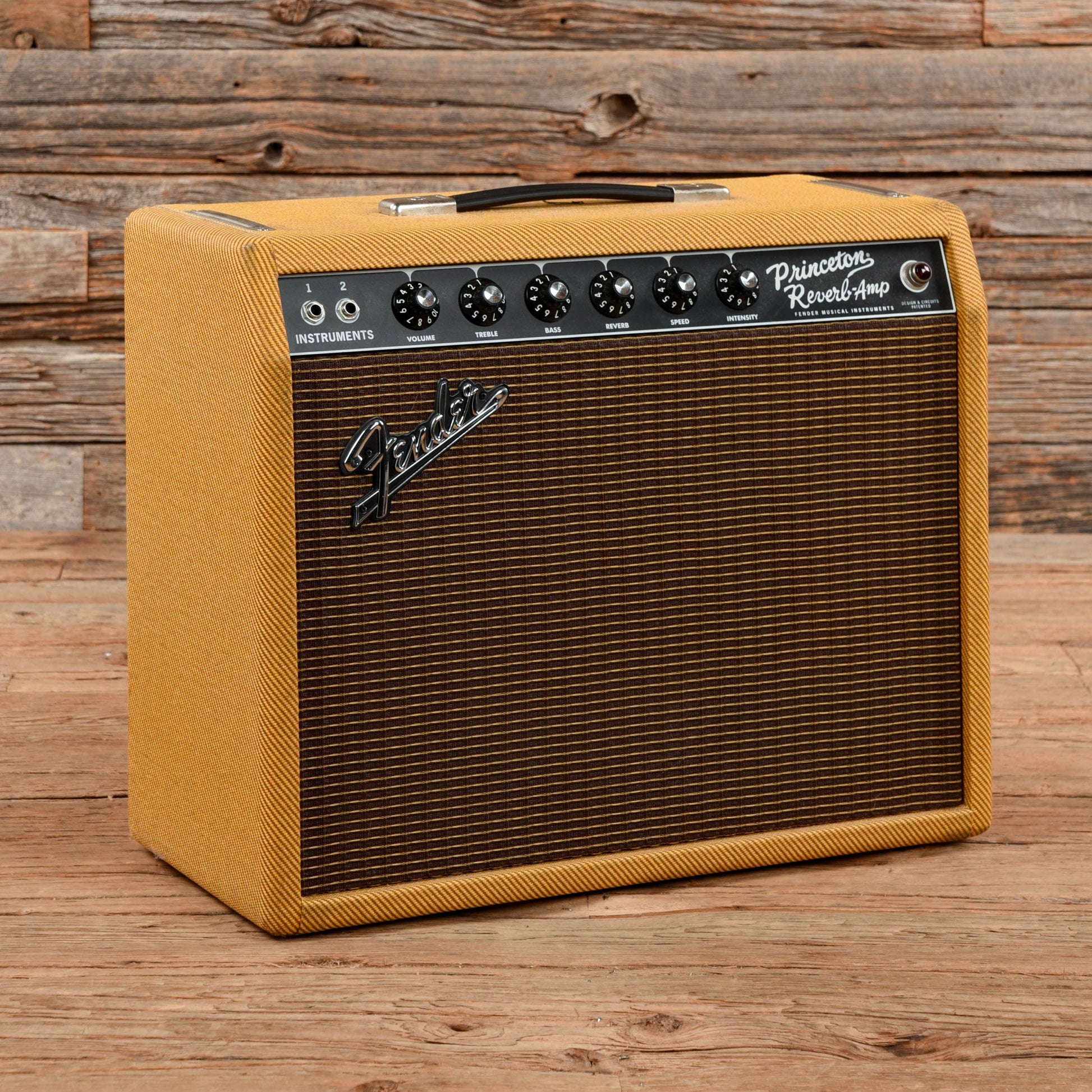 Princeton Reverb Blue Fender '65 Princeton Reverb Reissue FSR – Chicago Music Exchange