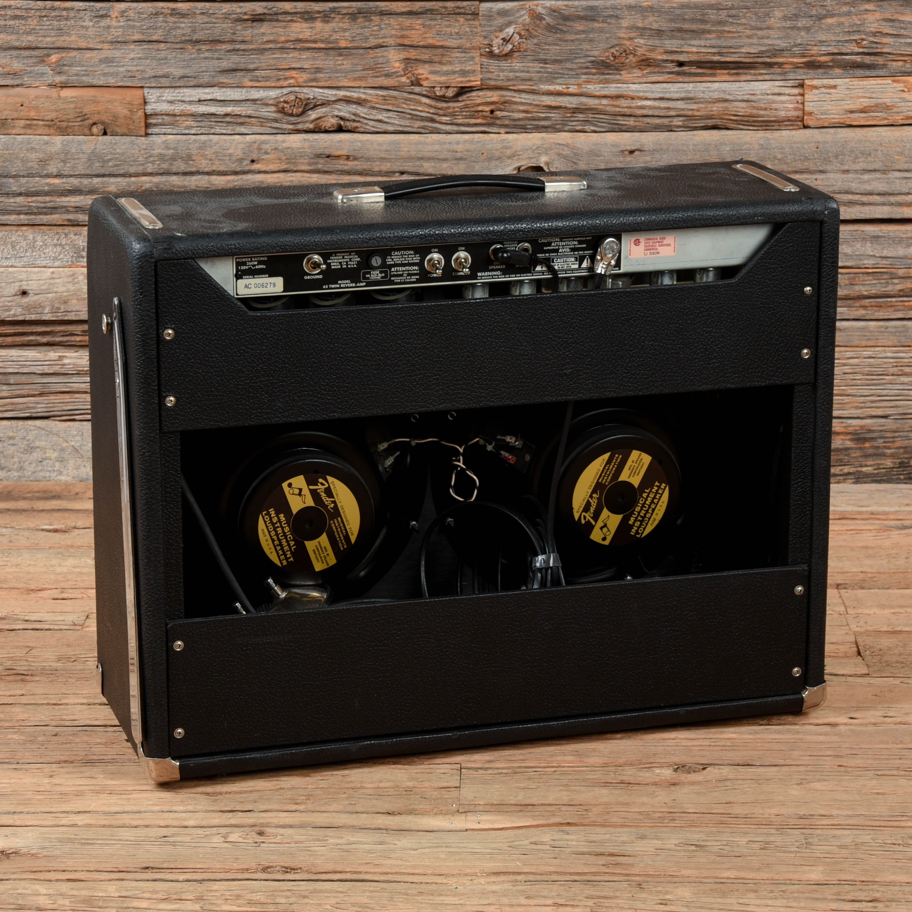 Fender '65 Twin Reverb Reissue 85-Watt 2x12