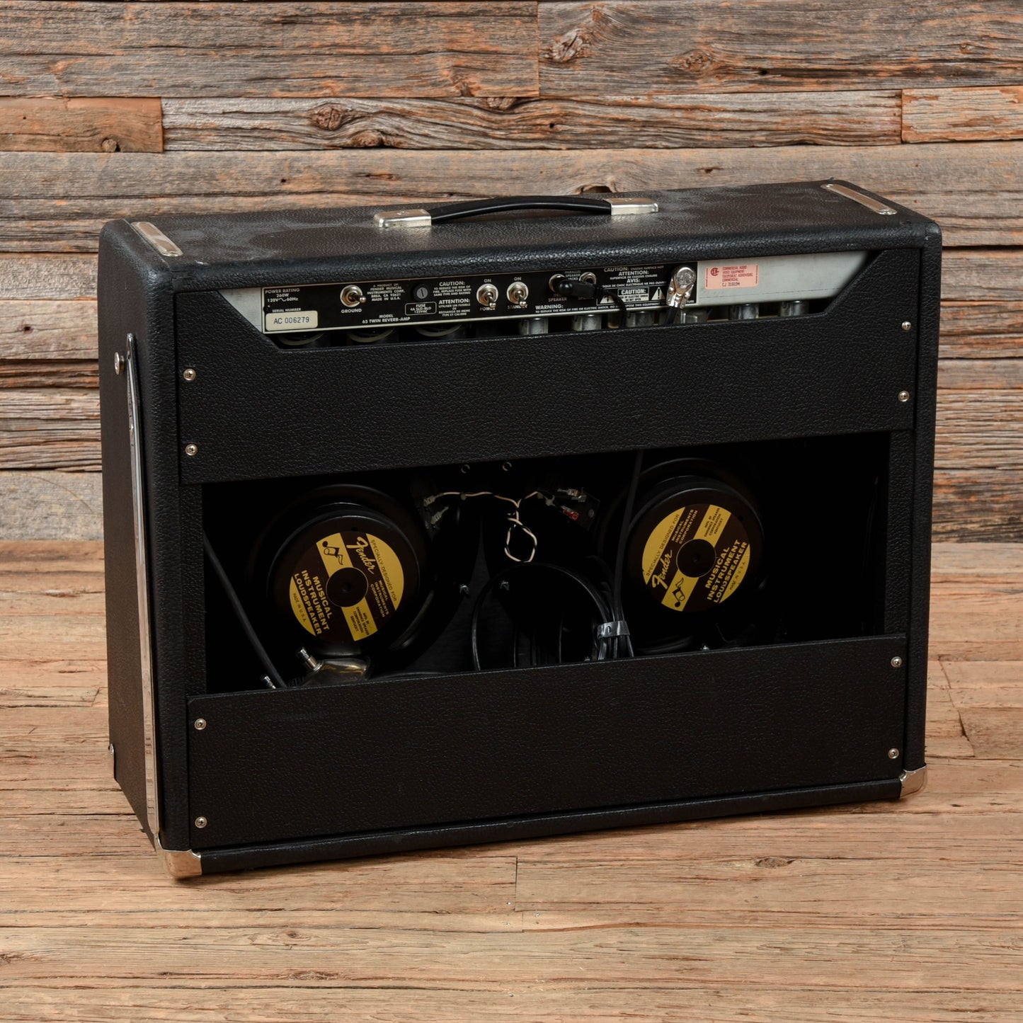 Fender '65 Twin Reverb Reissue 85-Watt 2x12" Guitar Combo Amps / Guitar Cabinets