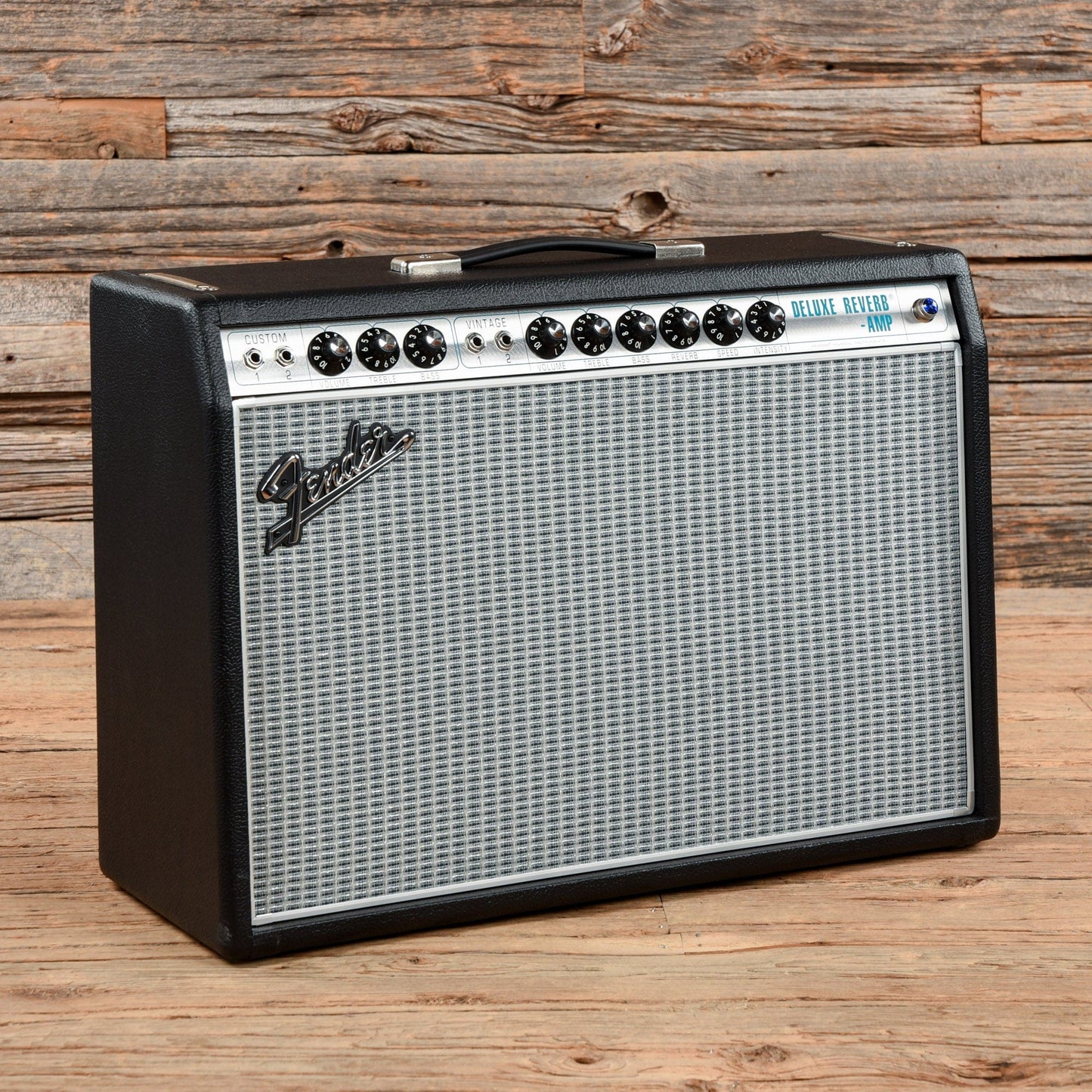 Fender '68 Custom Deluxe Reverb 2-Channel 22-Watt 1x12" Guitar Combo  2022 Amps / Guitar Cabinets
