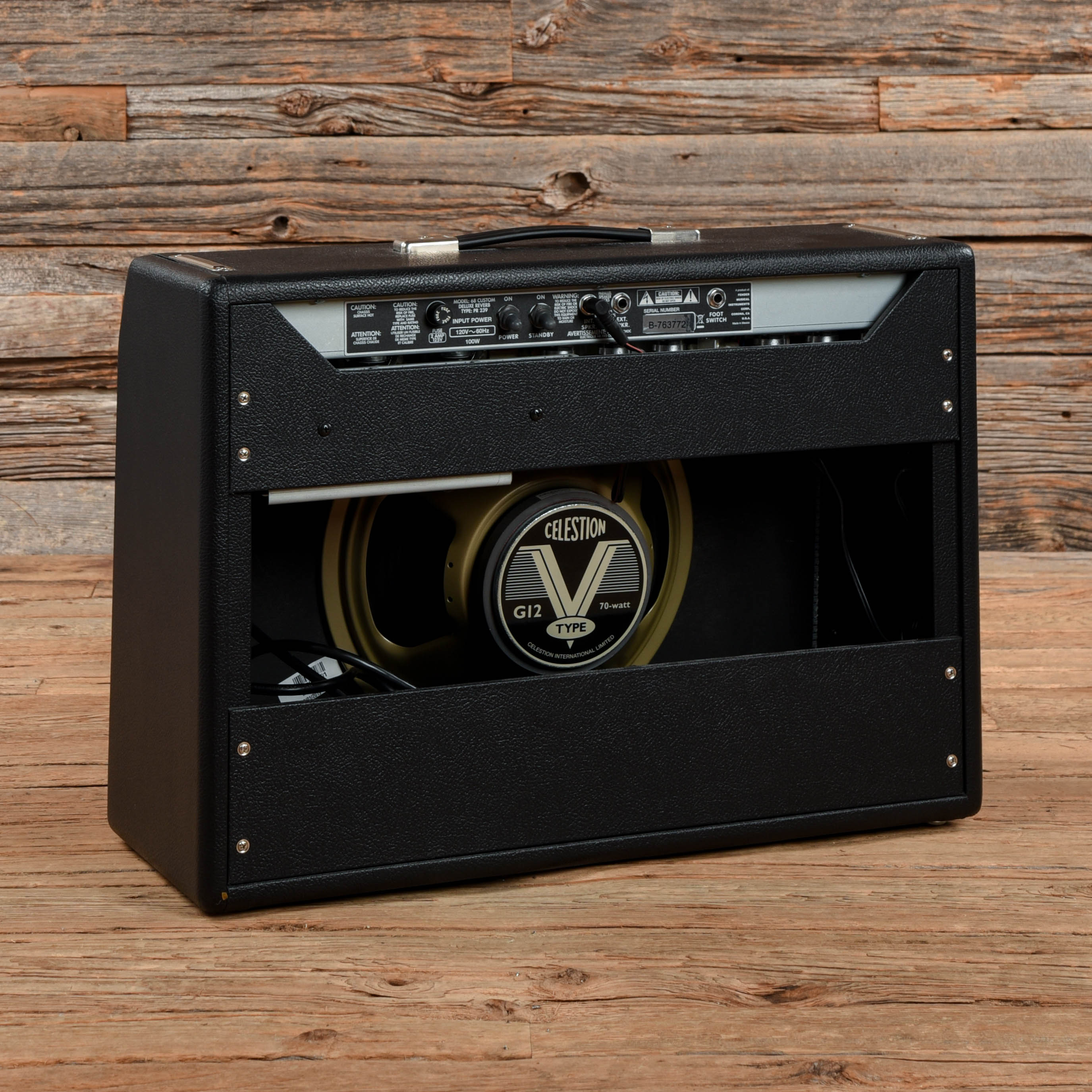 Fender '68 Custom Deluxe Reverb 2-Channel 22-Watt 1x12