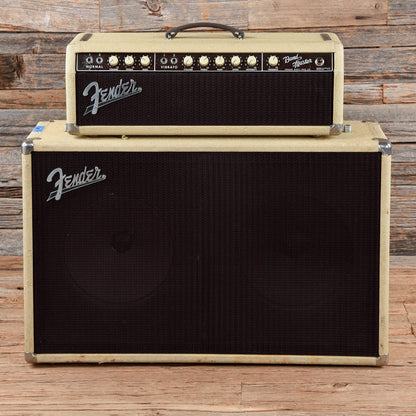Fender Bandmaster Piggyback White/Oxblood 1962 Amps / Guitar Cabinets