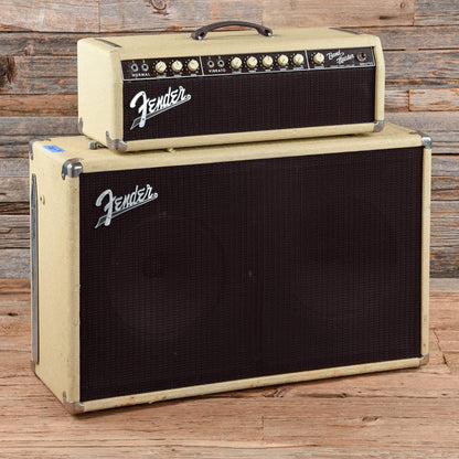 Fender Bandmaster Piggyback White/Oxblood 1962 Amps / Guitar Cabinets