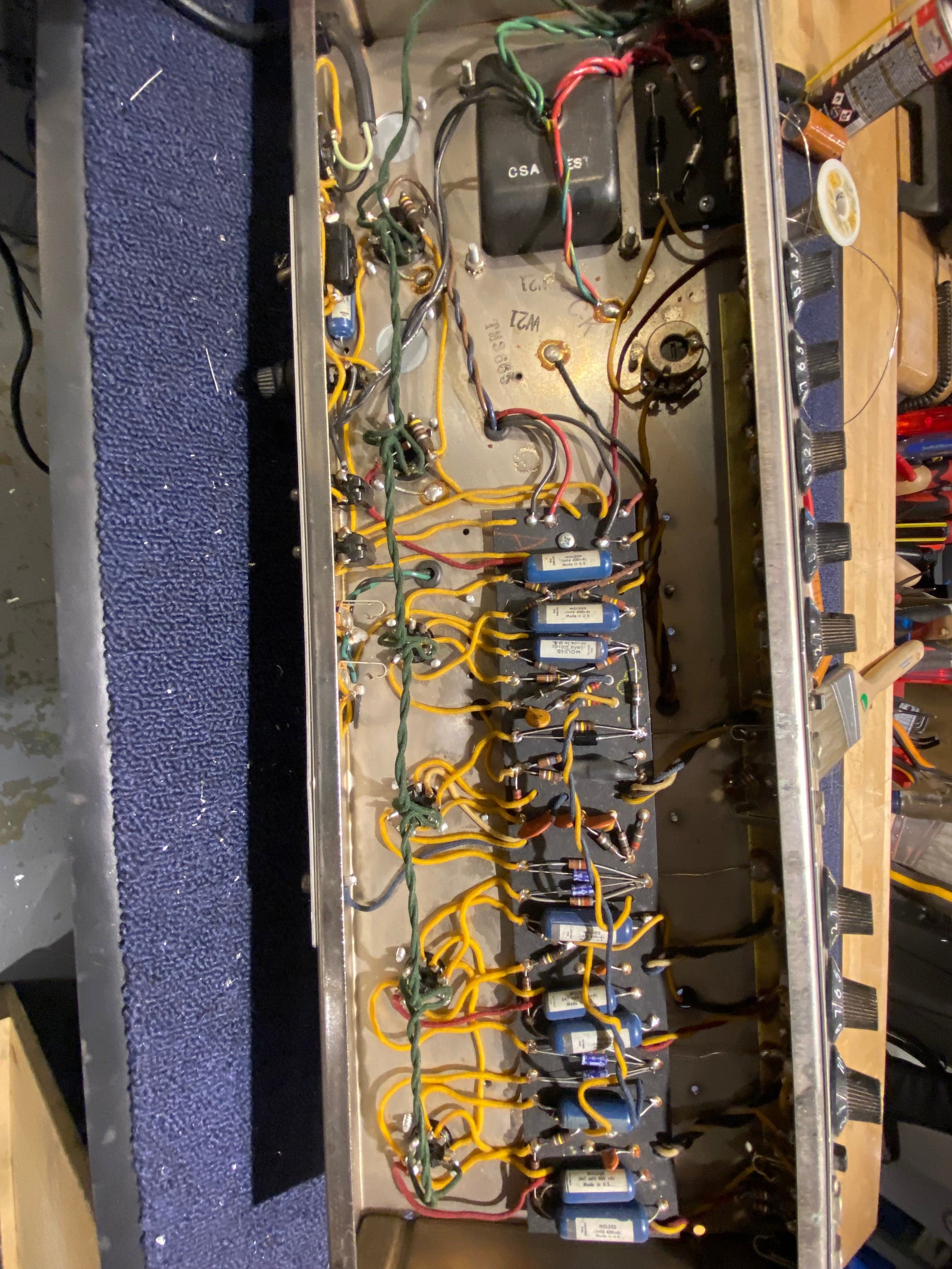 Fender Bandmaster w/Matching 2x12 Cabinet  1965 Amps / Guitar Cabinets