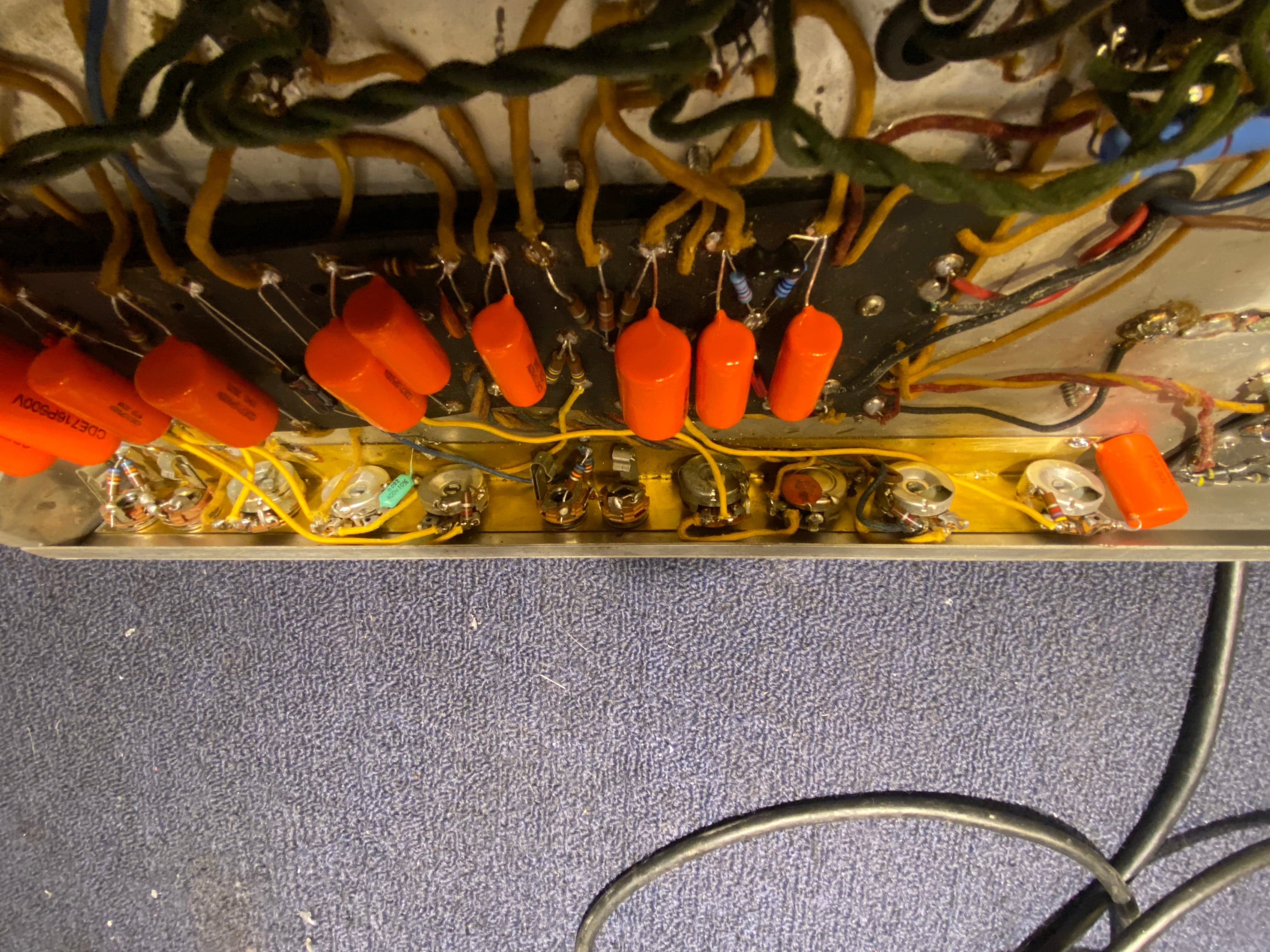 Fender Bassman Rough White Tolex 1962 Amps / Guitar Cabinets