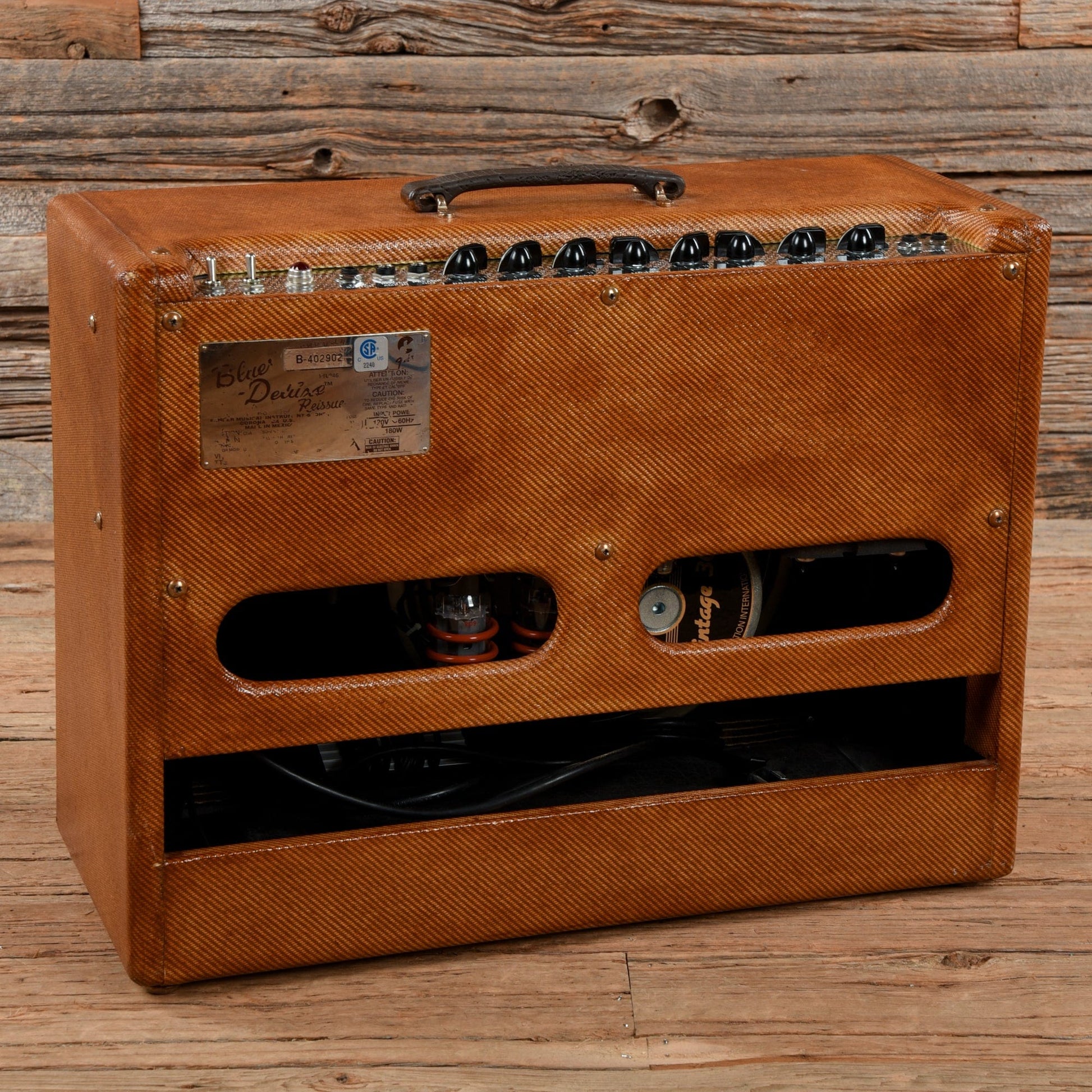 Fender Blues Deluxe Reissue 2-Channel 40-Watt 1x12" Guitar Combo Amps / Guitar Cabinets