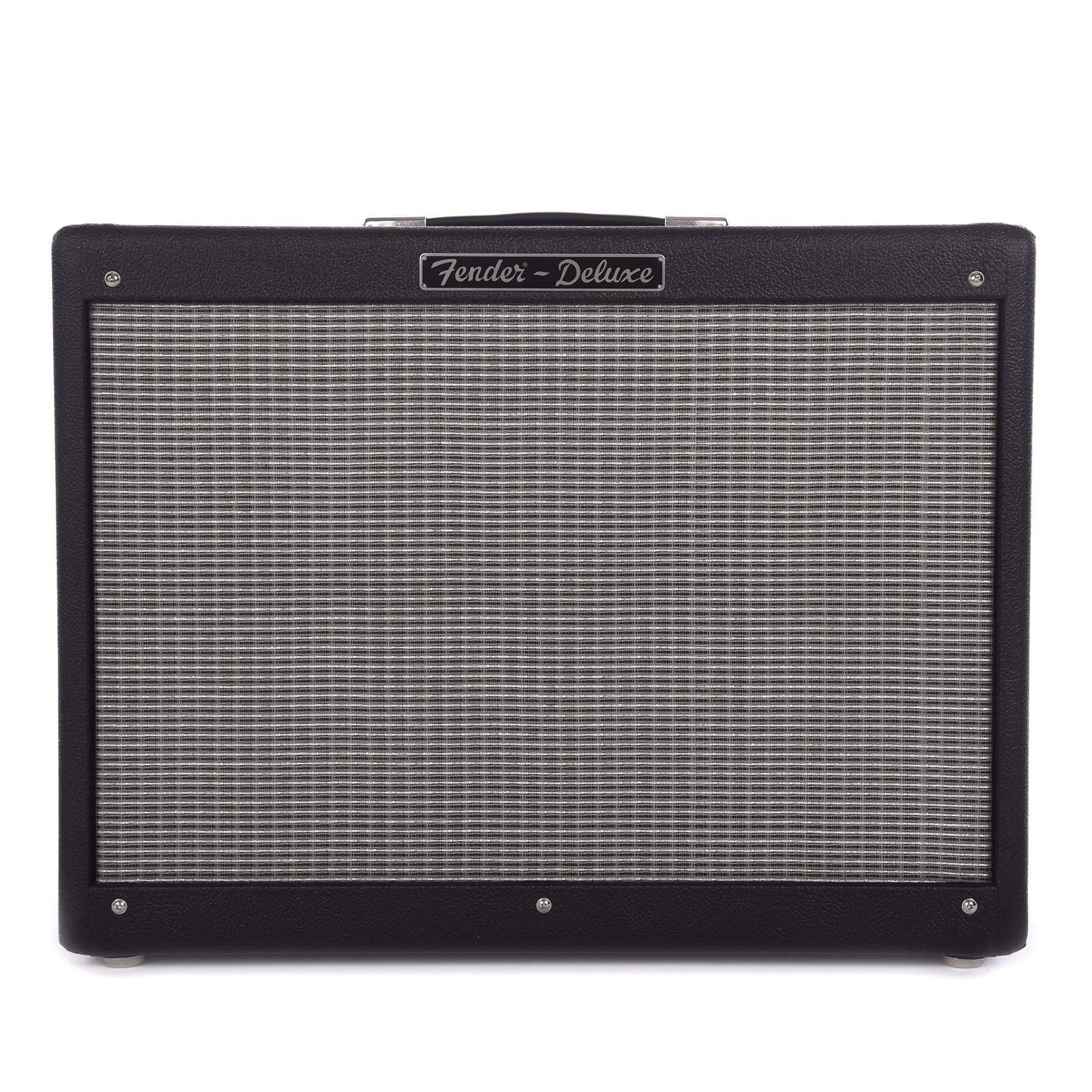 Fender Hot Rod Deluxe 112 Enclosure Black & Silver w/Celestion G12P-80 Cable Bundle Amps / Guitar Cabinets