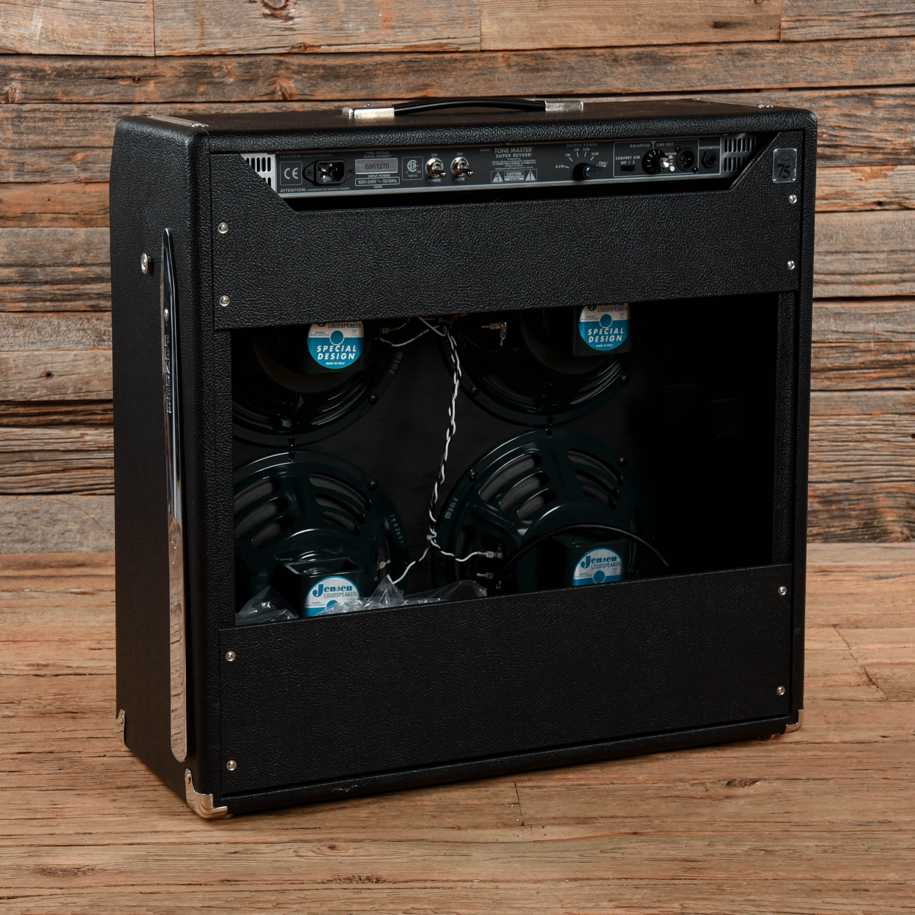 Fender Tone Master Super Reverb 2-Channel 45-Watt 4x10