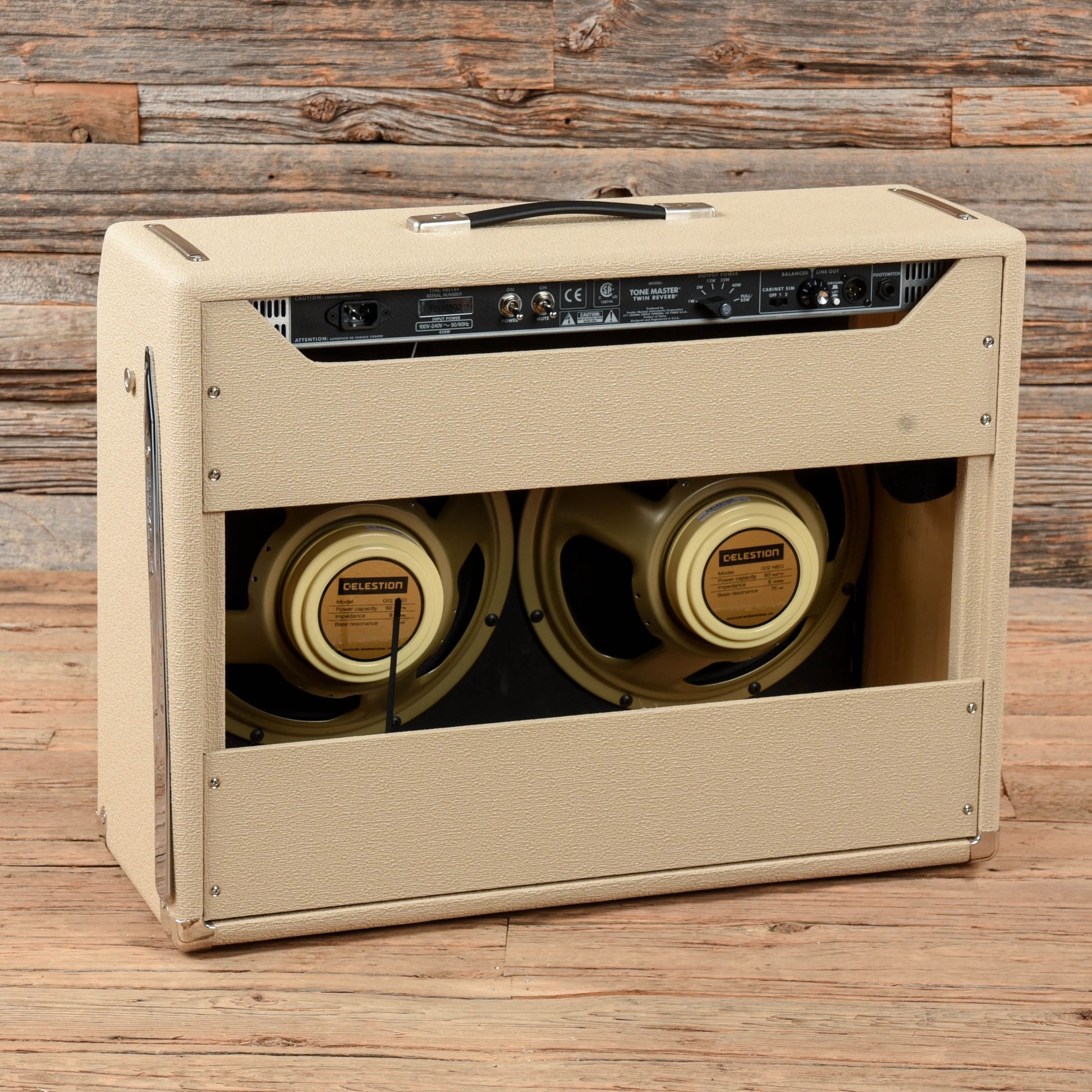 Fender Tone Master Twin Reverb 2-Channel 85-Watt 2x12" Digital Guitar Combo Amps / Guitar Cabinets