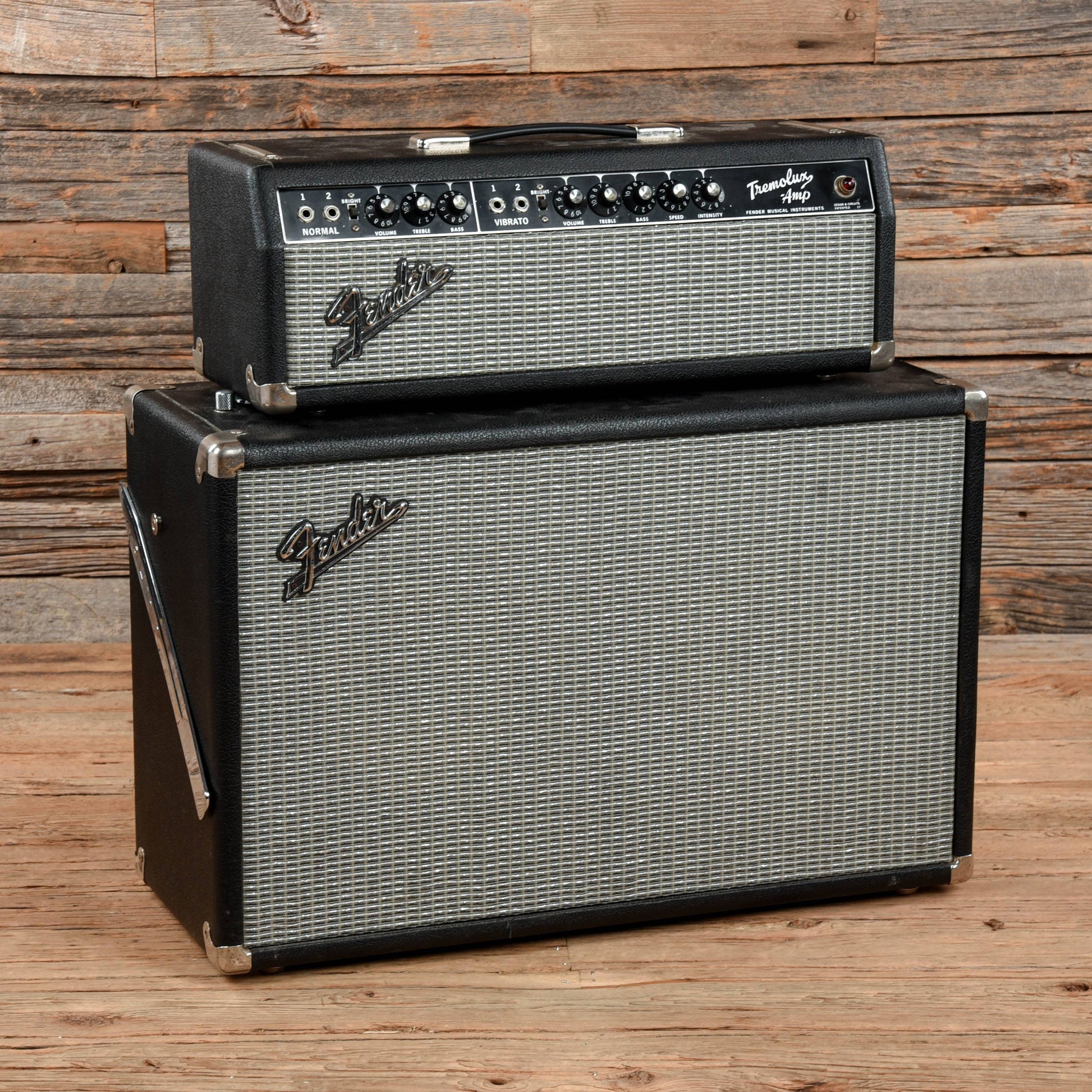 Fender Tremolux w/Matching 2x10 Cabinet  1966 Amps / Guitar Cabinets