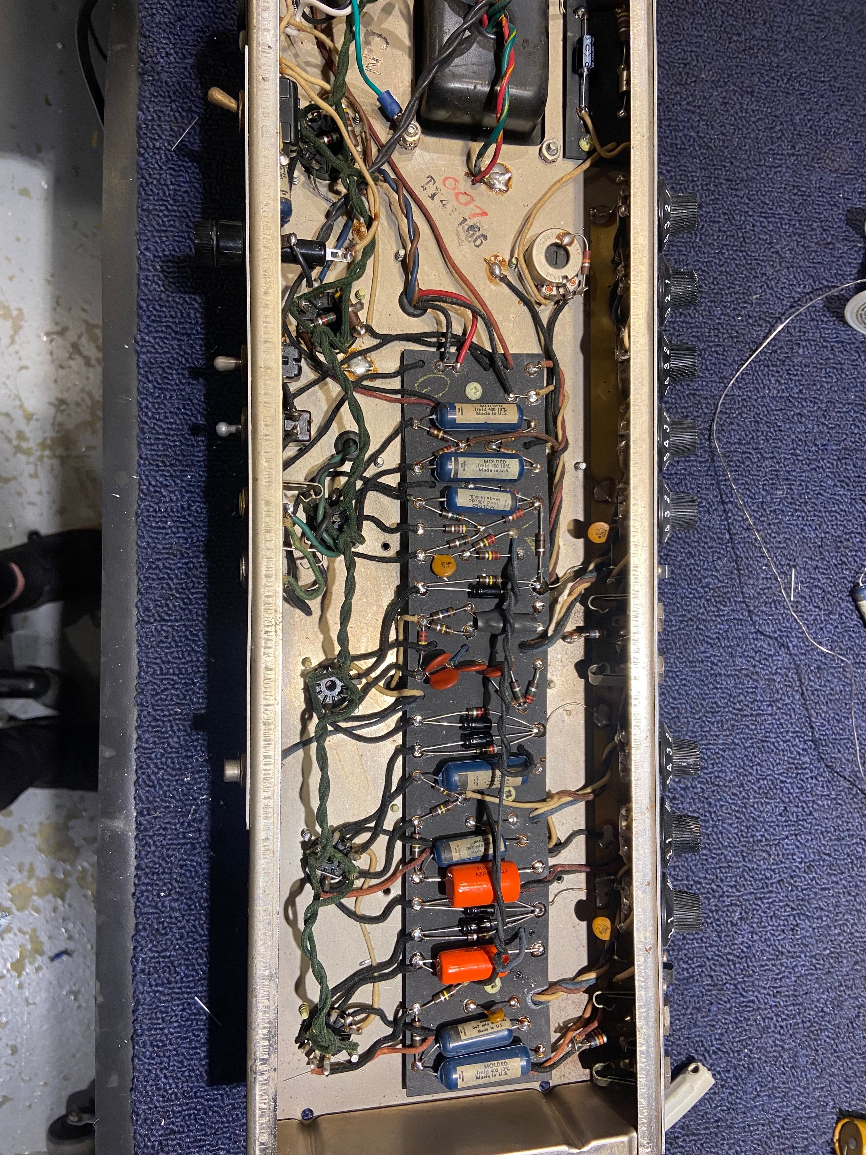 Fender Tremolux w/Matching 2x10 Cabinet  1966 Amps / Guitar Cabinets