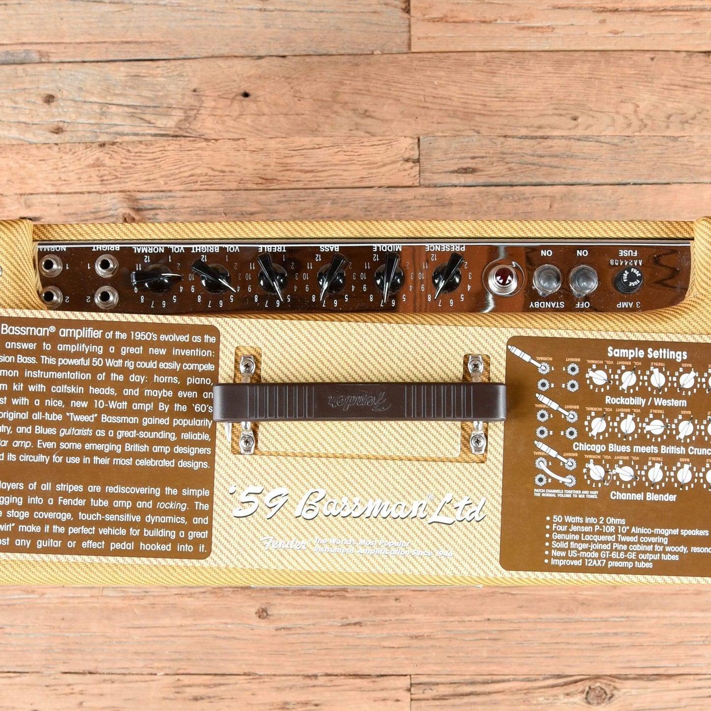 Fender '59 Bassman Reissue 45w 4x10 Combo Amps / Guitar Combos