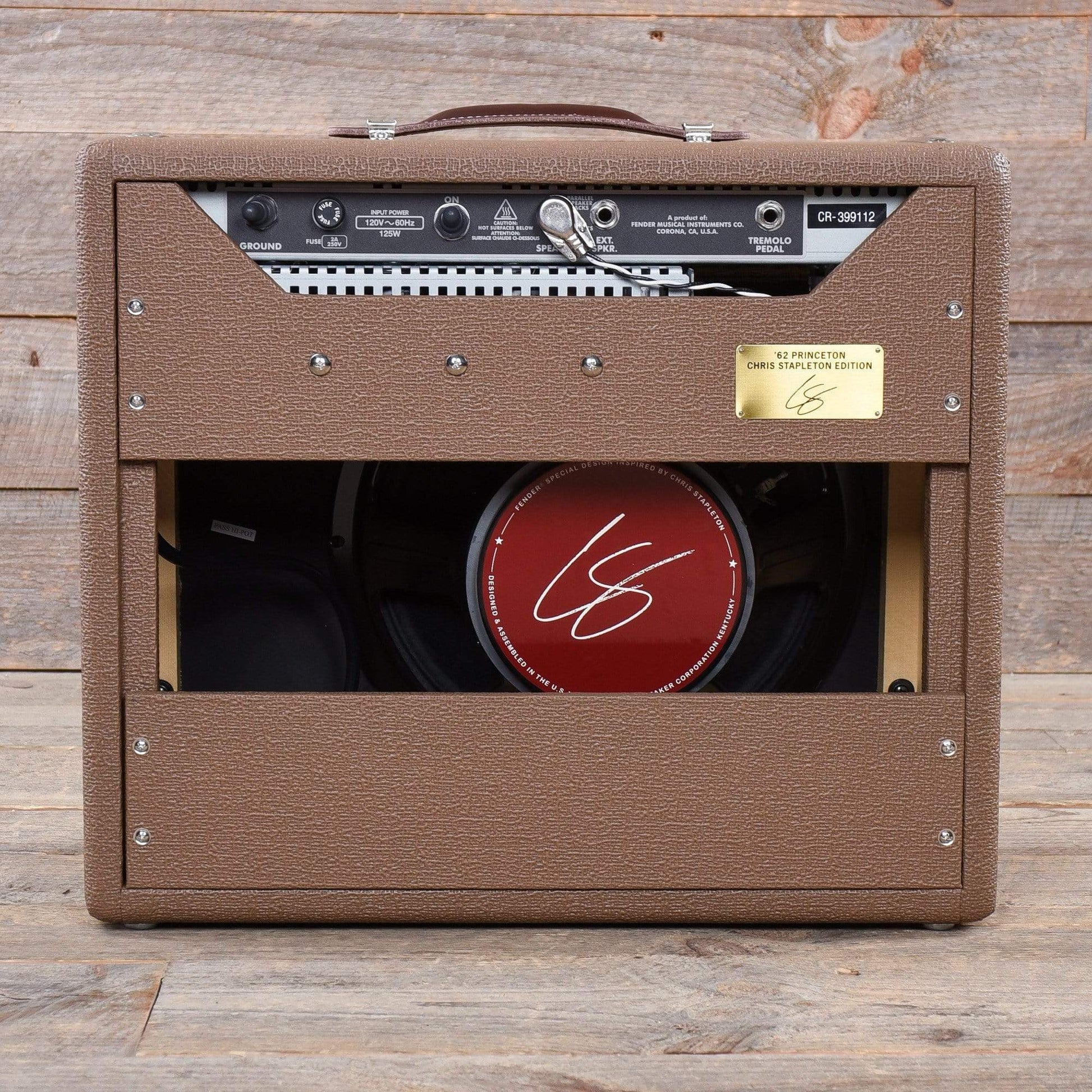 Fender '62 Princeton Chris Stapleton Edition 1x12 Combo Amp Amps / Guitar Combos