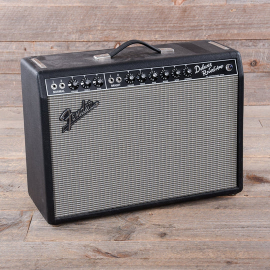 Fender '64 Custom Deluxe Reverb 1x12 Combo Amp w/Jensen C-12Q Amps / Guitar Combos