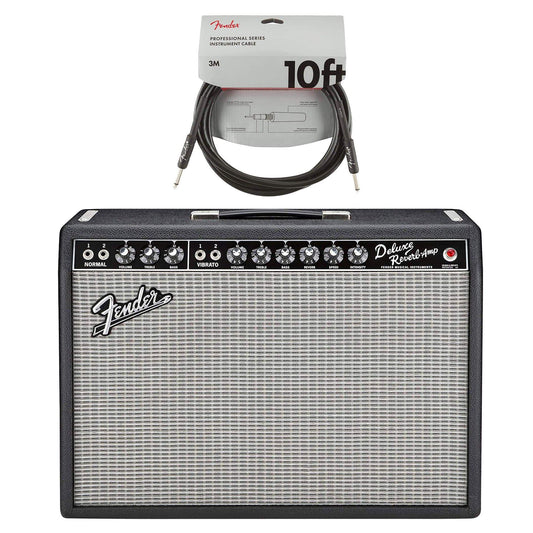 Fender '65 Deluxe Reverb Reissue Cable Bundle Amps / Guitar Combos