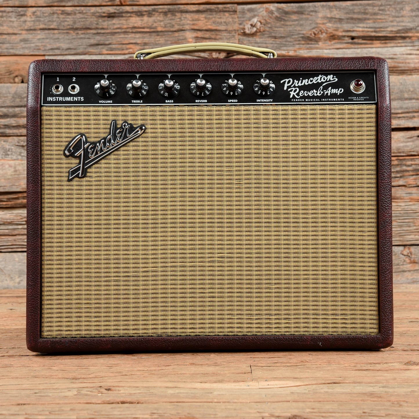 Fender '65 Princeton Reverb Reissue "Bordeaux Reserve" FSR Limited Edition 15-Watt 1x12" Guitar Combo Amps / Guitar Combos