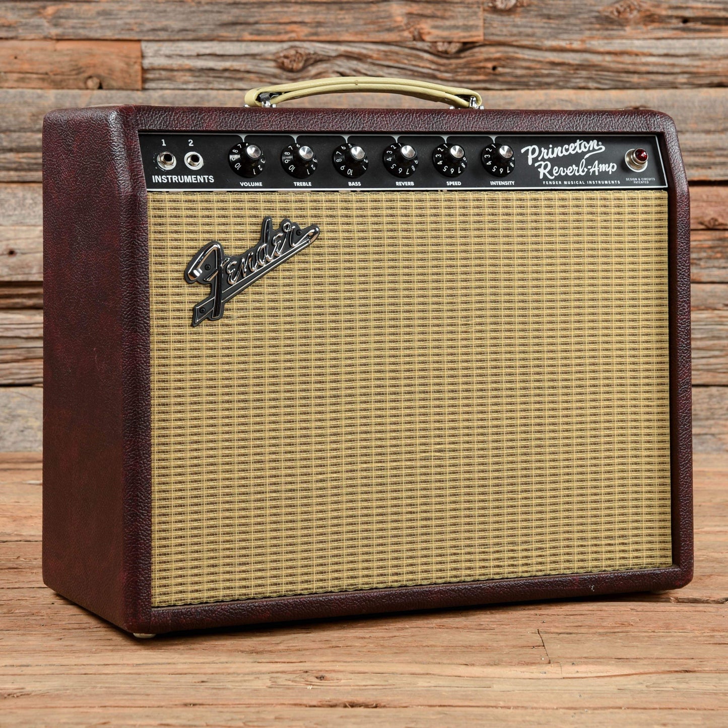 Fender '65 Princeton Reverb Reissue "Bordeaux Reserve" FSR Limited Edition 15-Watt 1x12" Guitar Combo Amps / Guitar Combos