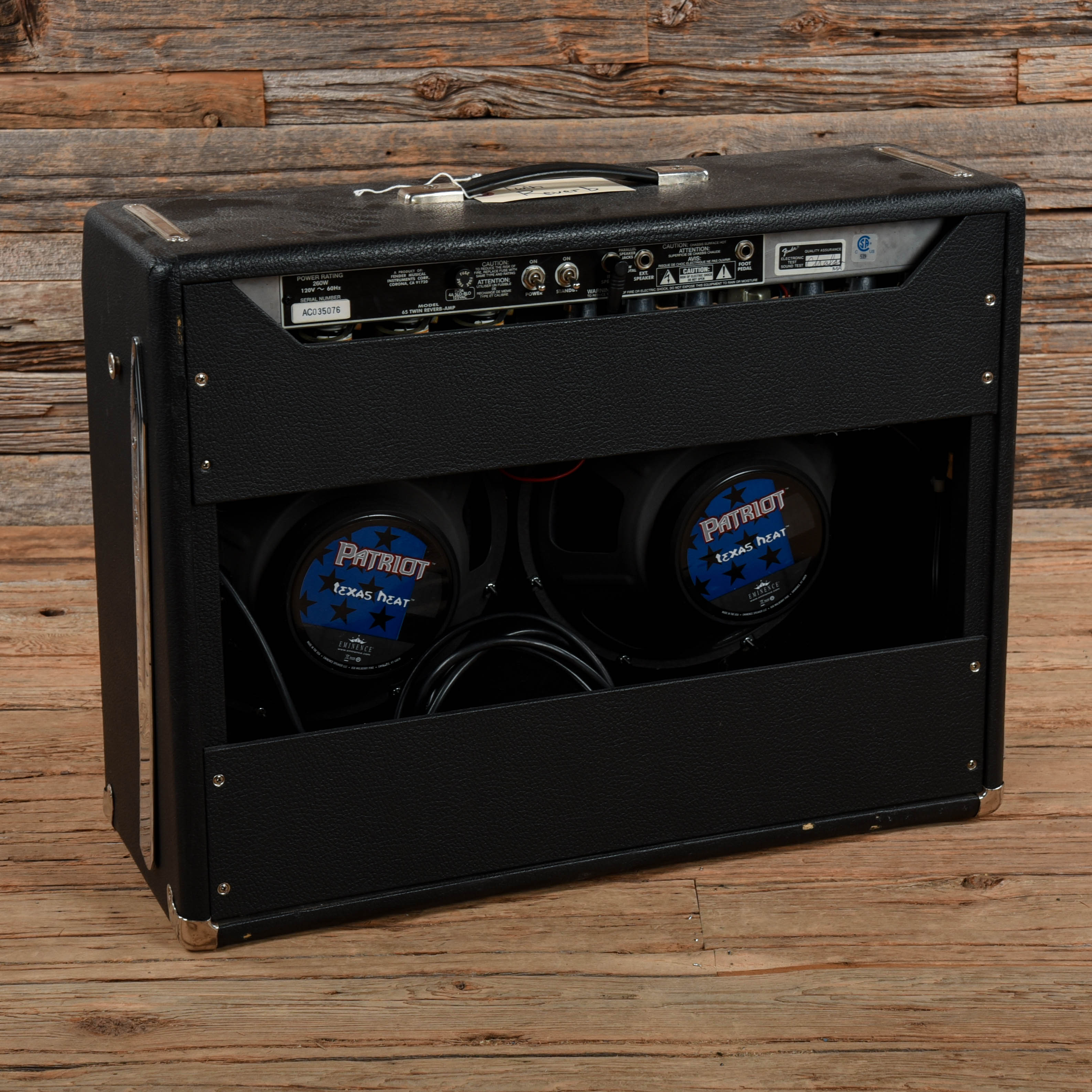 Fender '65 Twin Reverb Reissue 85-Watt 2x12