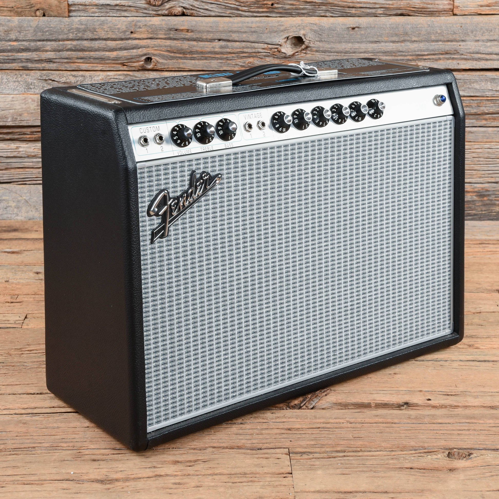 Fender '68 Custom Deluxe Reverb 2-Channel 22-Watt 1x12" Guitar Combo  2020 Amps / Guitar Combos