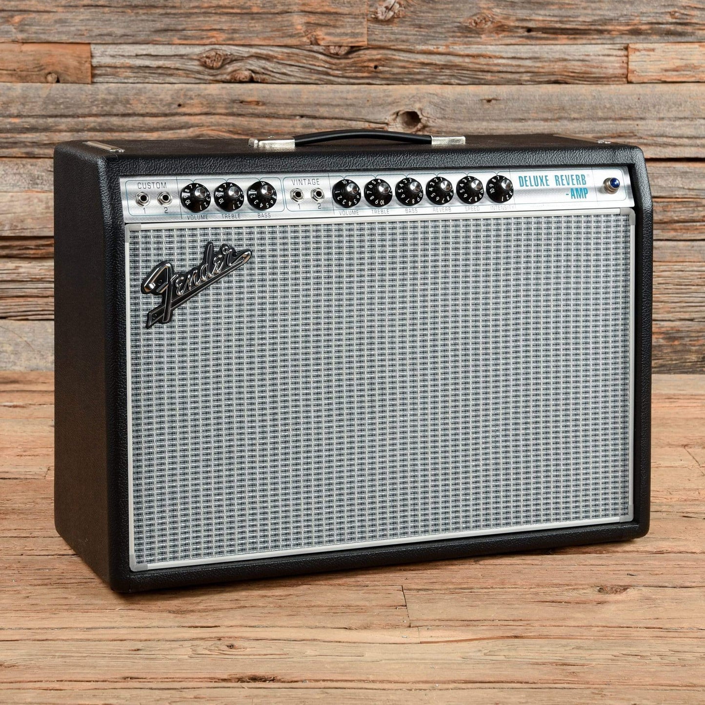 Fender '68 Custom Deluxe Reverb 2-Channel 22-Watt 1x12" Guitar Combo 2021 Amps / Guitar Combos