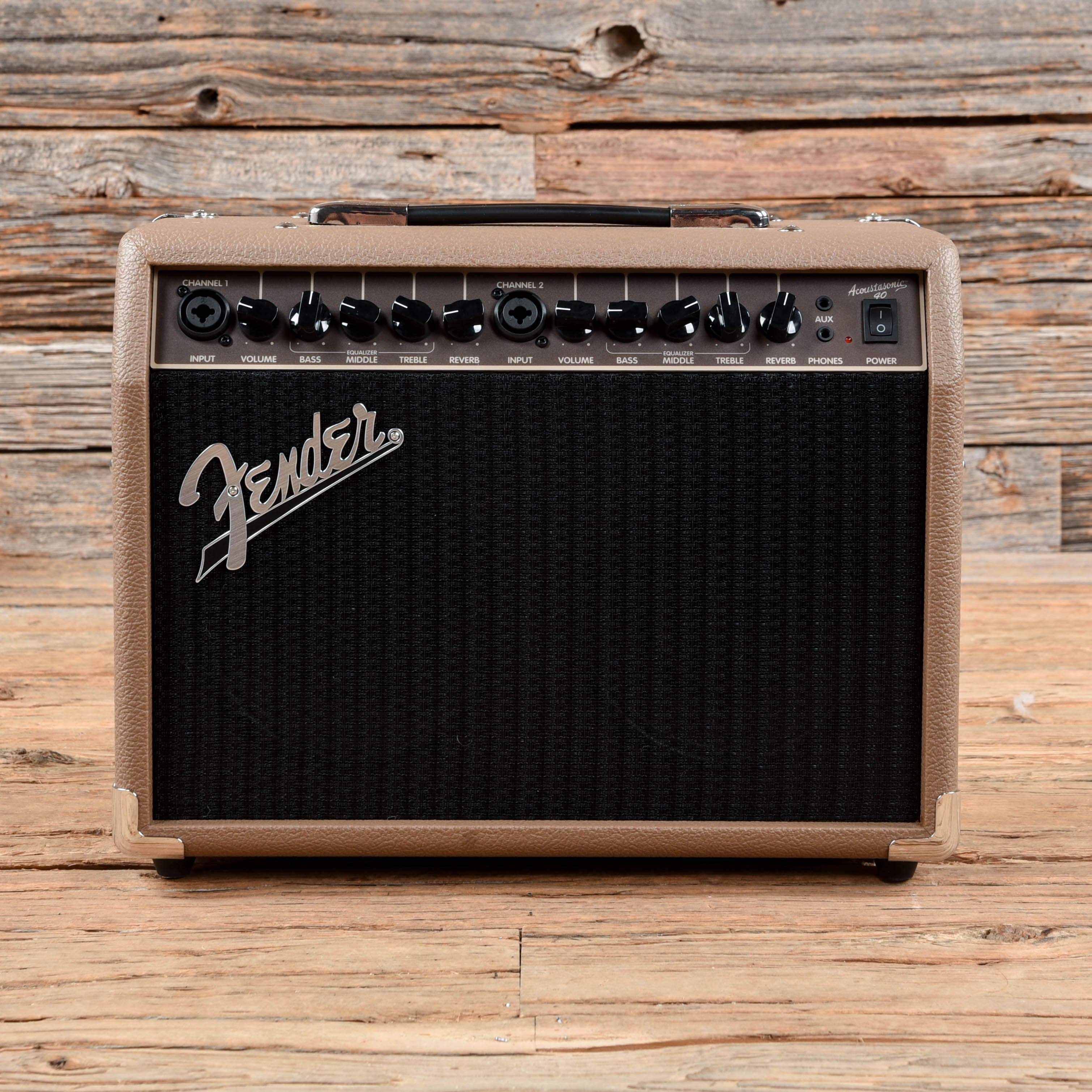 Fender Acoustasonic 40 2-Channel 40-Watt 2x6.5