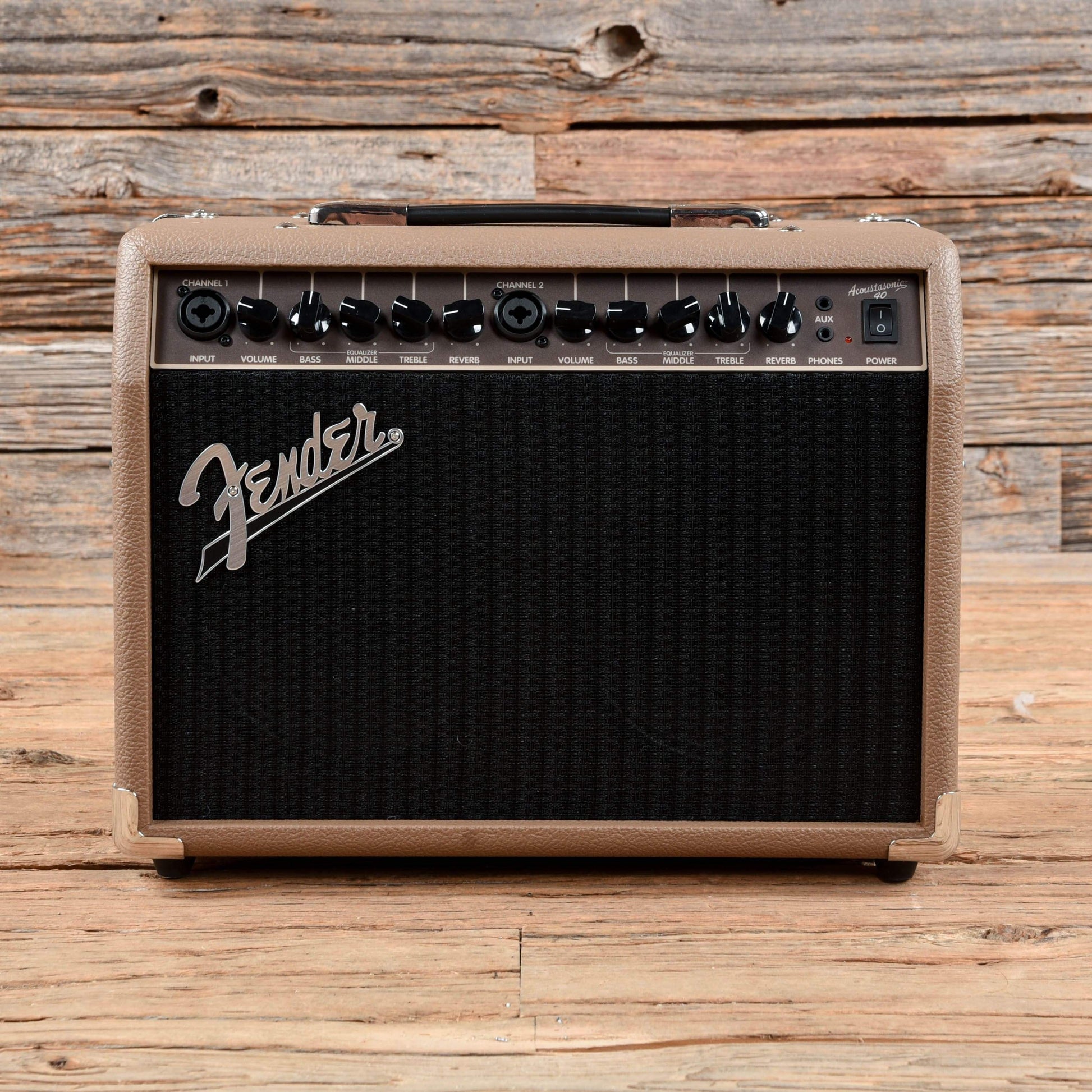 Fender Acoustasonic 40 2-Channel 40-Watt 2x6.5" Acoustic Guitar Amp Amps / Guitar Combos