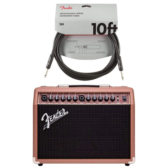Fender Acoustasonic 40 Cable Bundle Amps / Guitar Combos