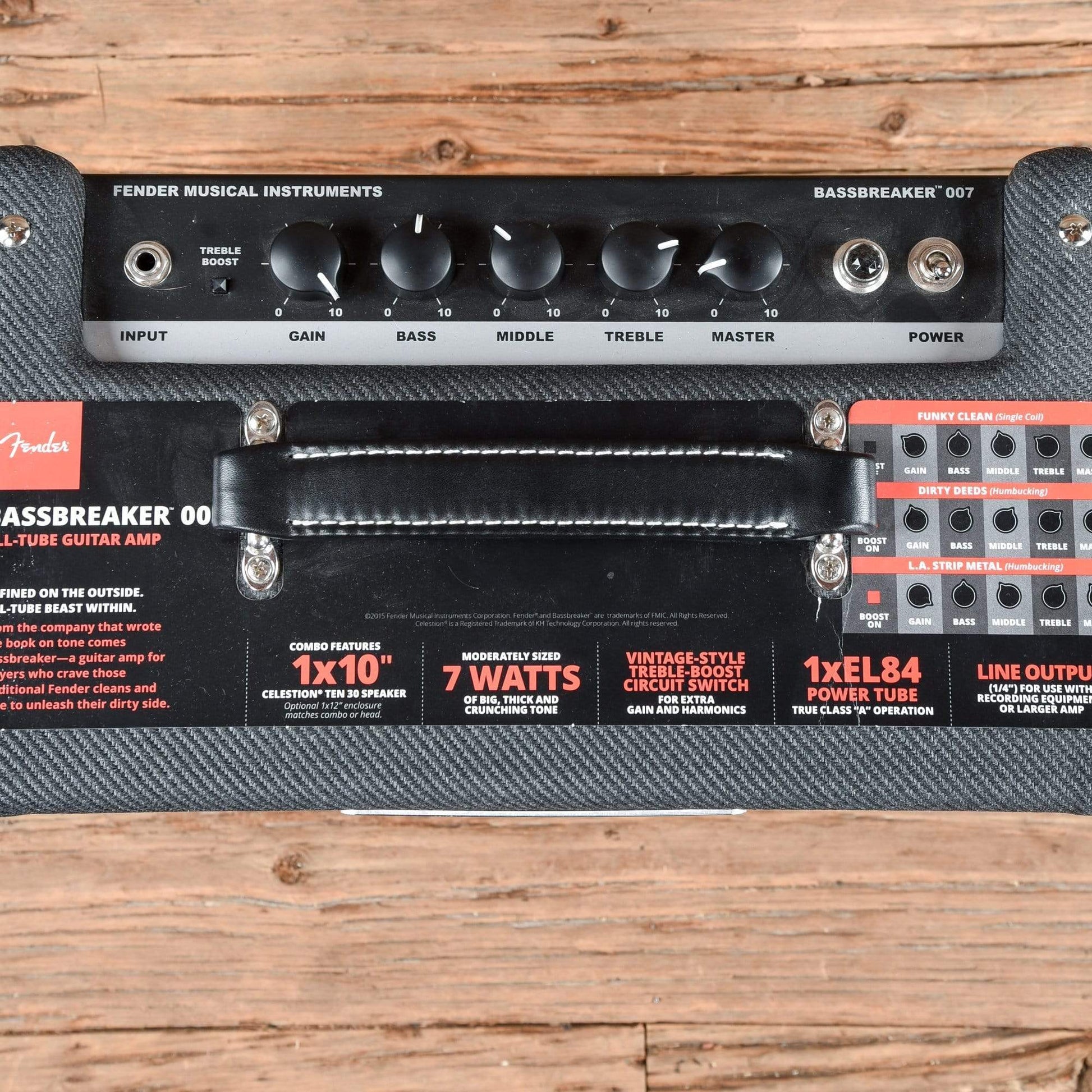 Fender Bassbreaker 007 Combo  2015 Amps / Guitar Combos
