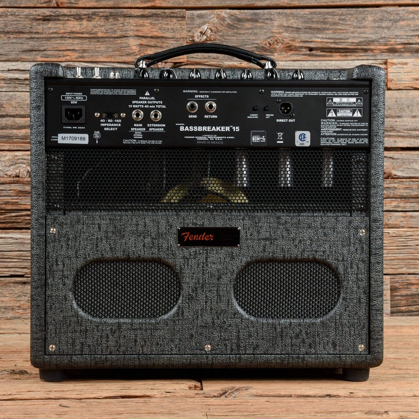 Fender Bassbreaker 15 15-Watt 1x12" Guitar Combo Amps / Guitar Combos