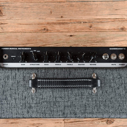 Fender Bassbreaker 15 1x12 Combo Gunmetal 2018 Amps / Guitar Combos