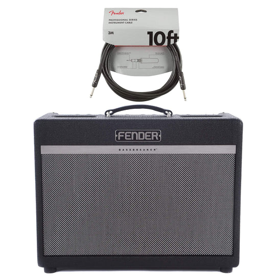Fender Bassbreaker 30R 1x12 Combo Amp Cable Bundle Amps / Guitar Combos