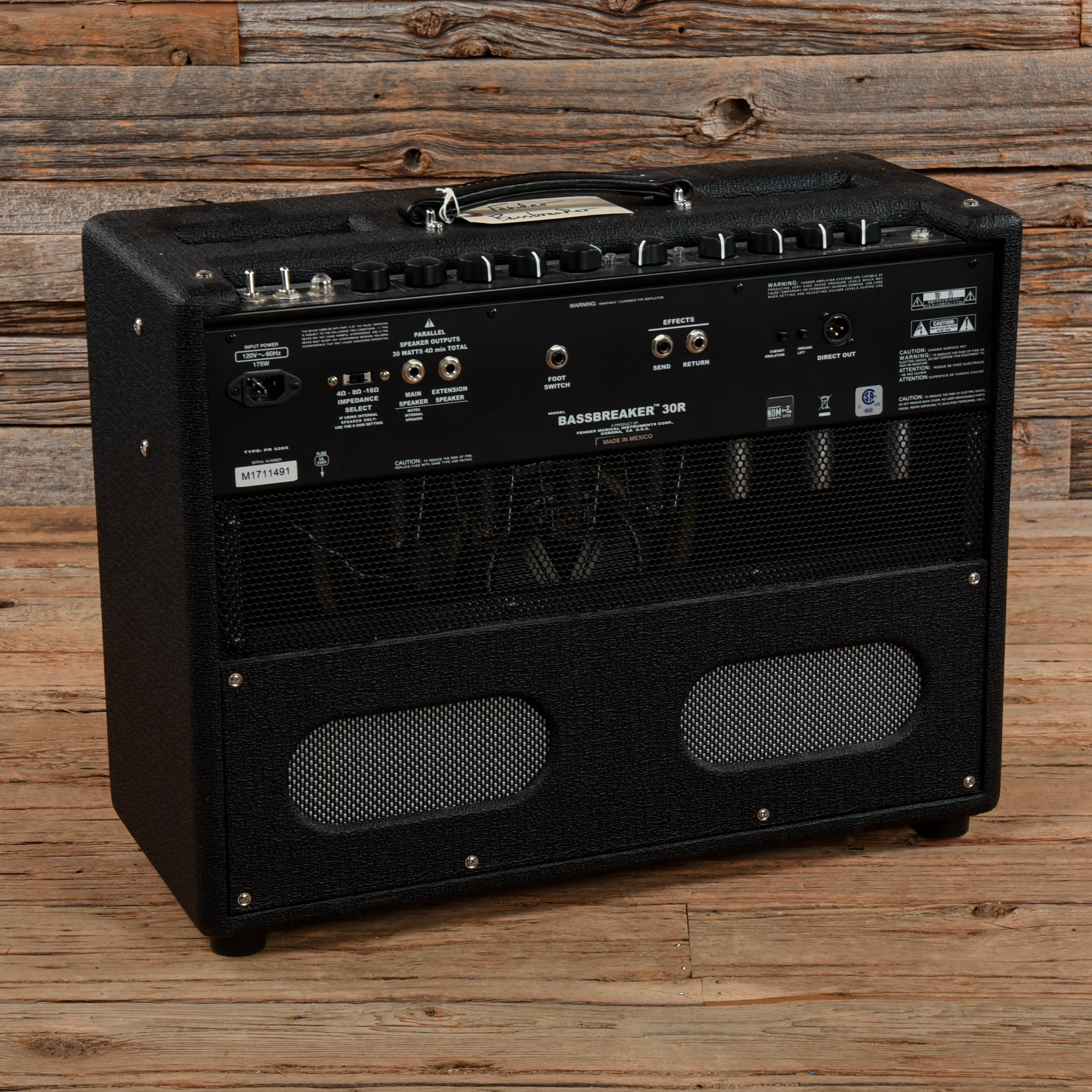 Fender Bassbreaker 30R 2-Channel 30-Watt 1x12