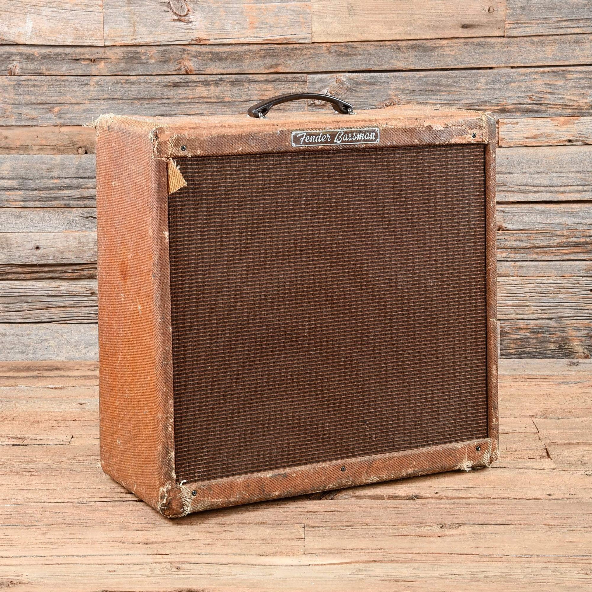 Fender Bassman-Amp 45w 4x10 Combo Tweed 1959 Amps / Guitar Combos