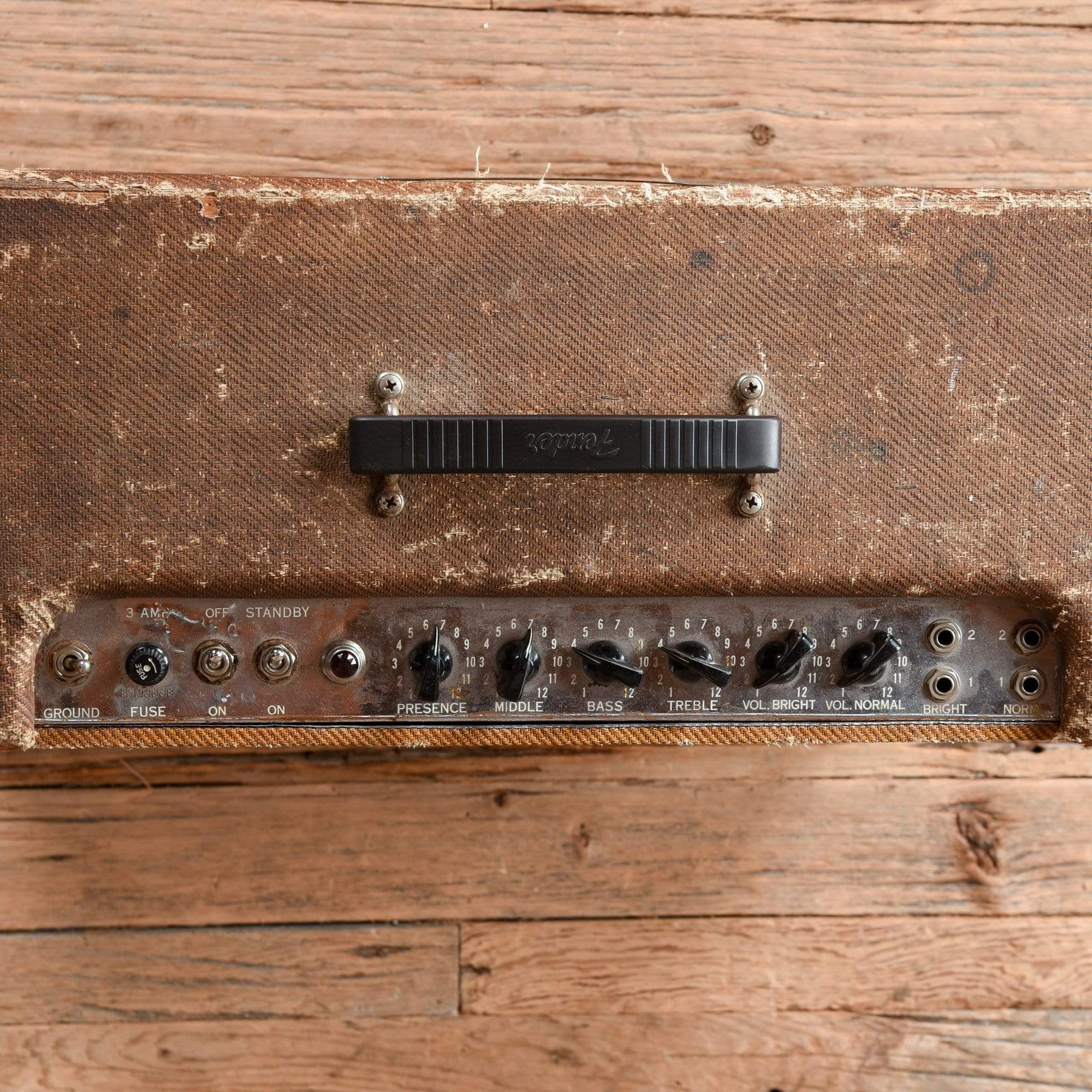 Fender Bassman-Amp 45w 4x10 Combo Tweed 1960 Amps / Guitar Combos