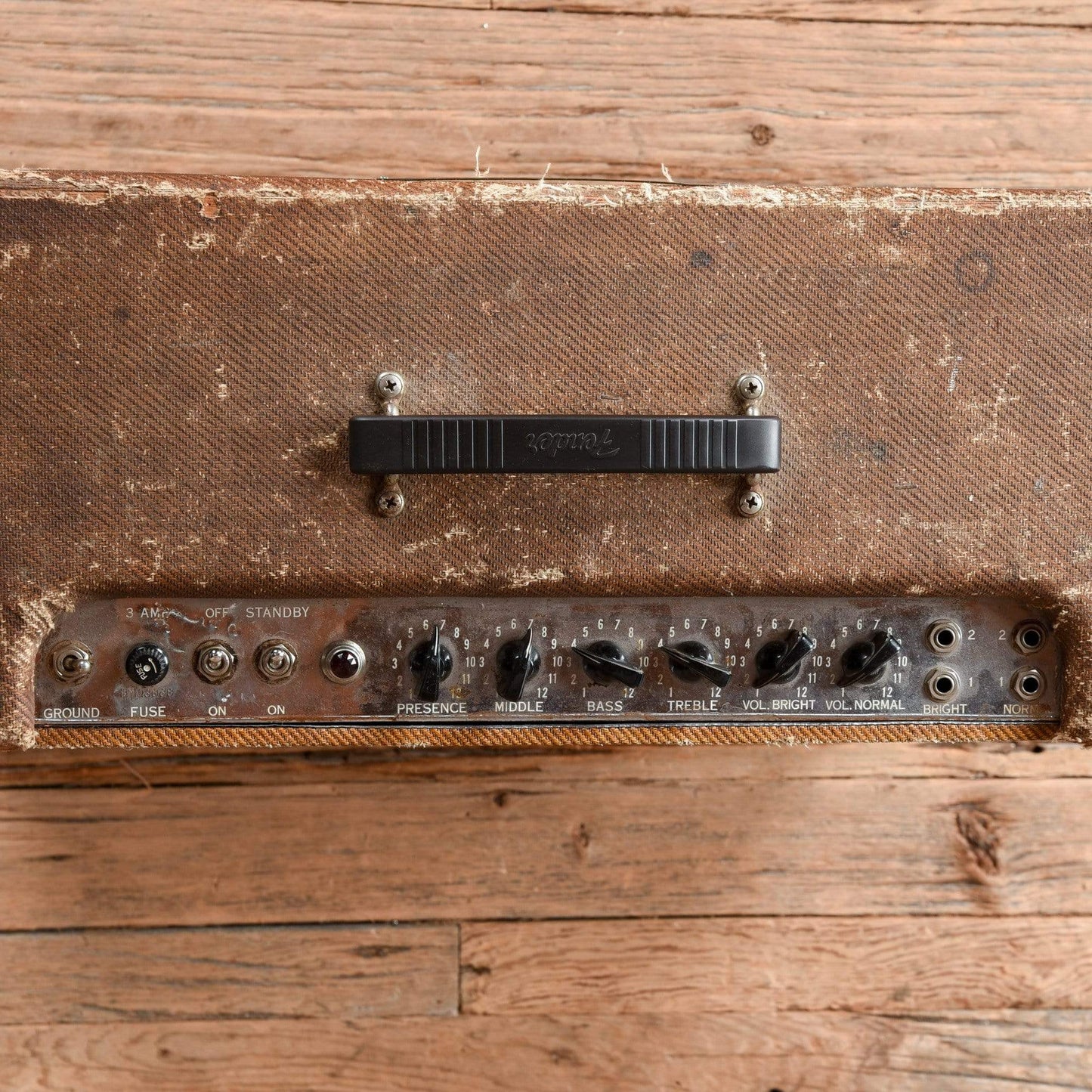 Fender Bassman-Amp 45w 4x10 Combo Tweed 1960 Amps / Guitar Combos