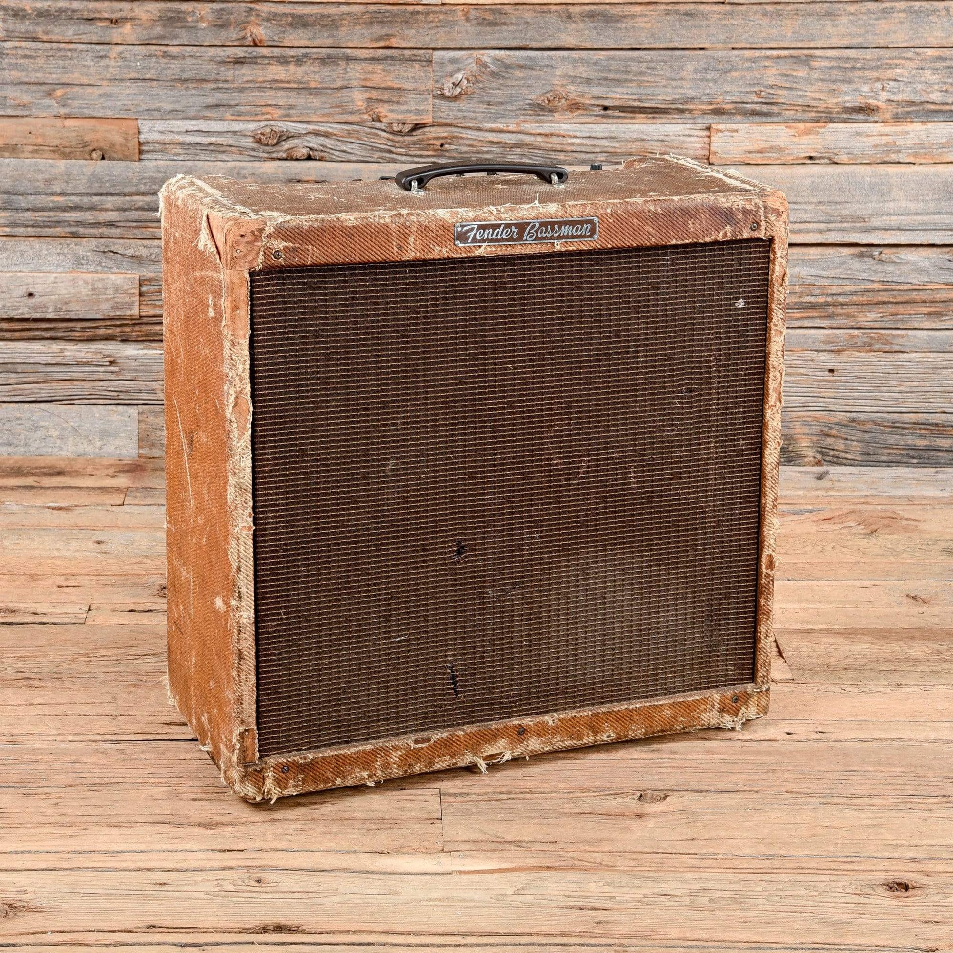 Fender Bassman-Amp 45w 4x10 Combo Tweed 1960 Amps / Guitar Combos