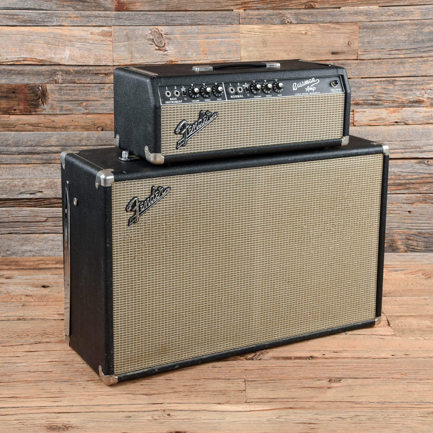 Fender Bassman-Amp Piggyback  1966 Amps / Guitar Combos