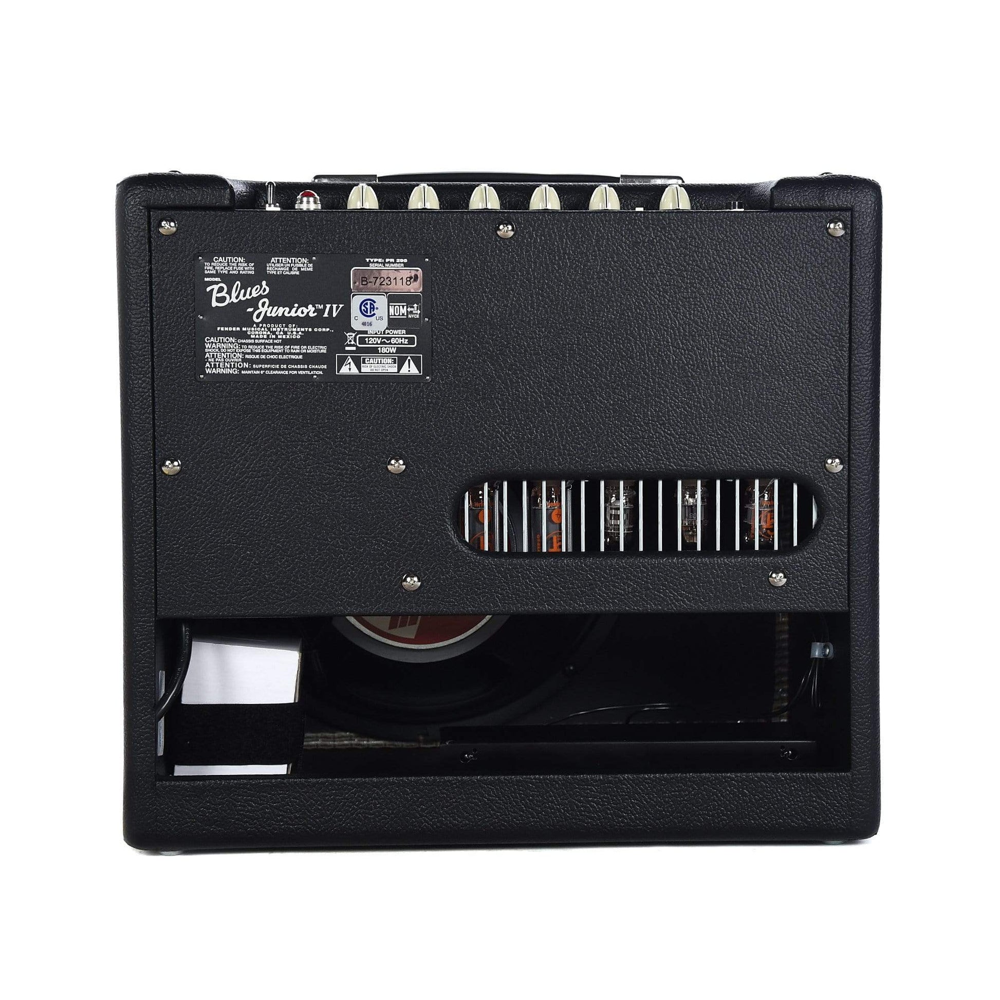 Fender Blues Jr. IV 1x12 Combo Black Amps / Guitar Combos