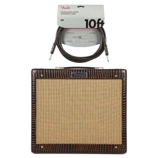 Fender Blues Jr IV FSR Gator w/Jensen P12Q Speaker Cable Bundle Amps / Guitar Combos