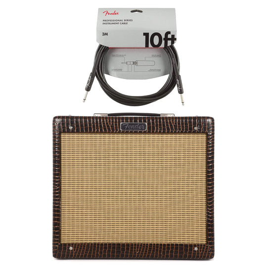 Fender Blues Jr IV FSR Gator w/Jensen P12Q Speaker Cable Bundle Amps / Guitar Combos