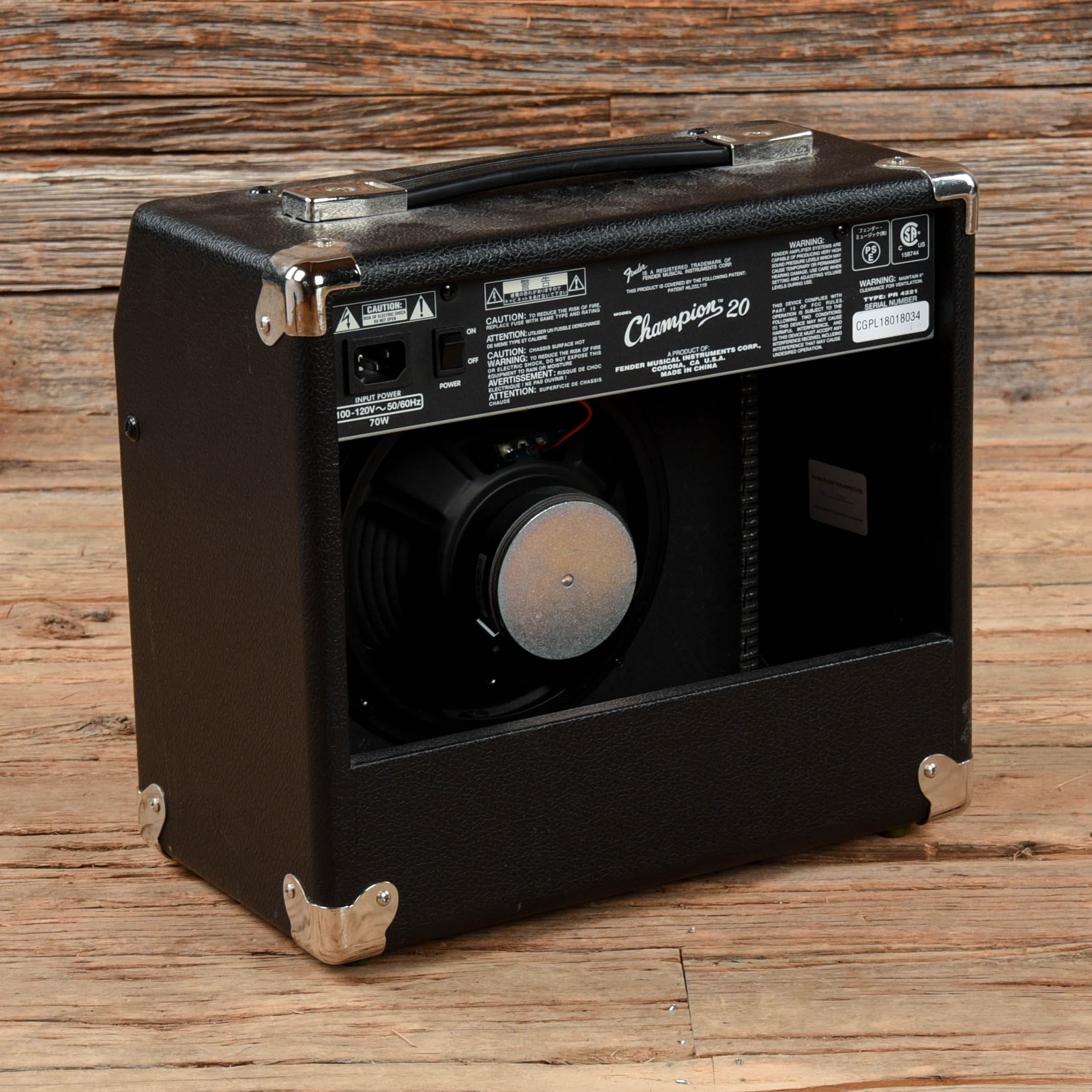 Fender Champion 20 20-Watt 1x8