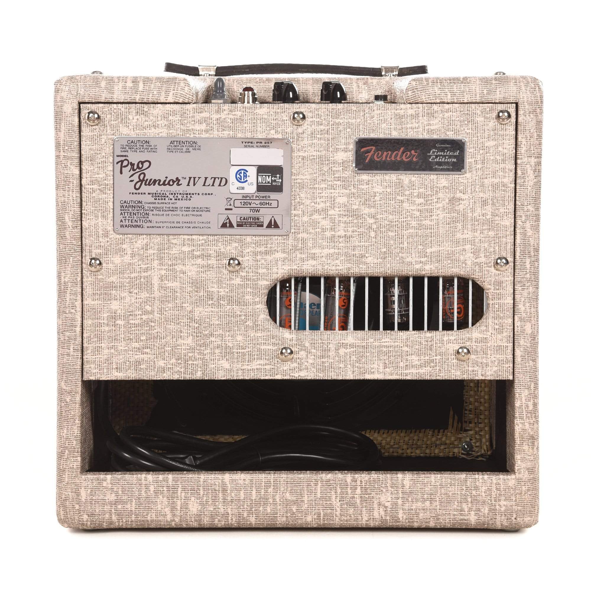 Fender FSR Pro Junior IV Fawn w/Cane Grille & Jensen P10Q Amps / Guitar Combos