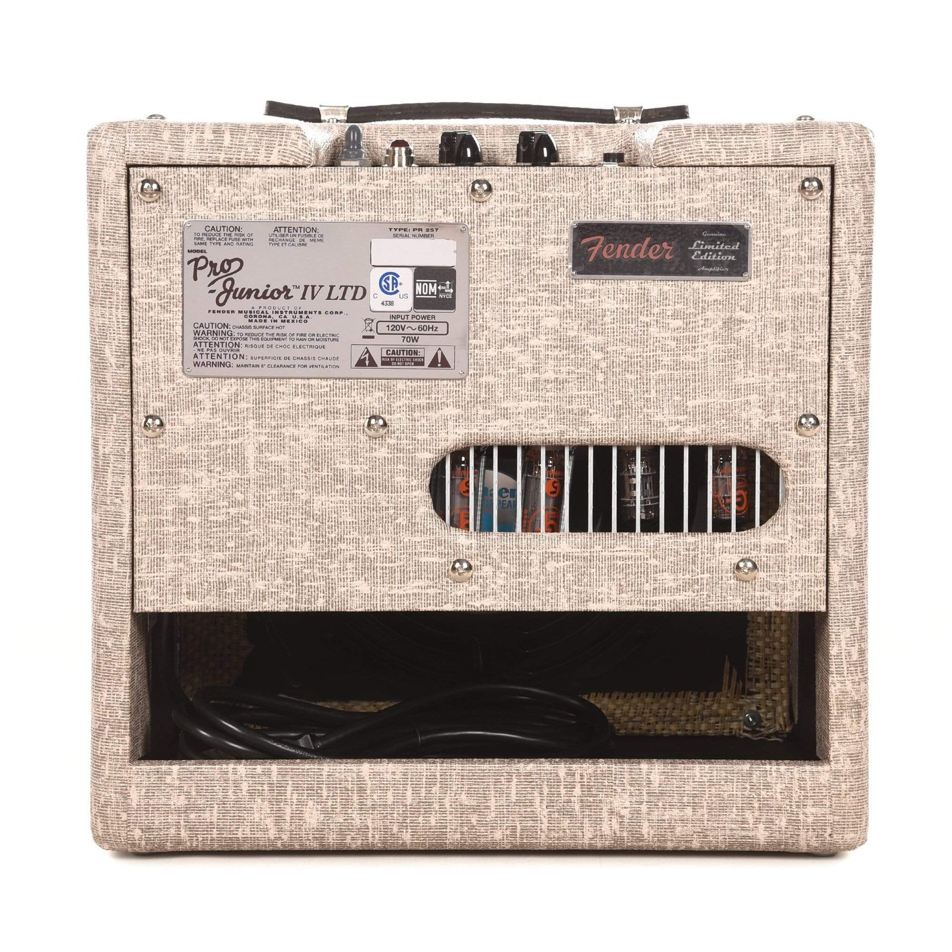 Fender FSR Pro Junior IV Fawn w/Cane Grille & Jensen P10Q Amps / Guitar Combos