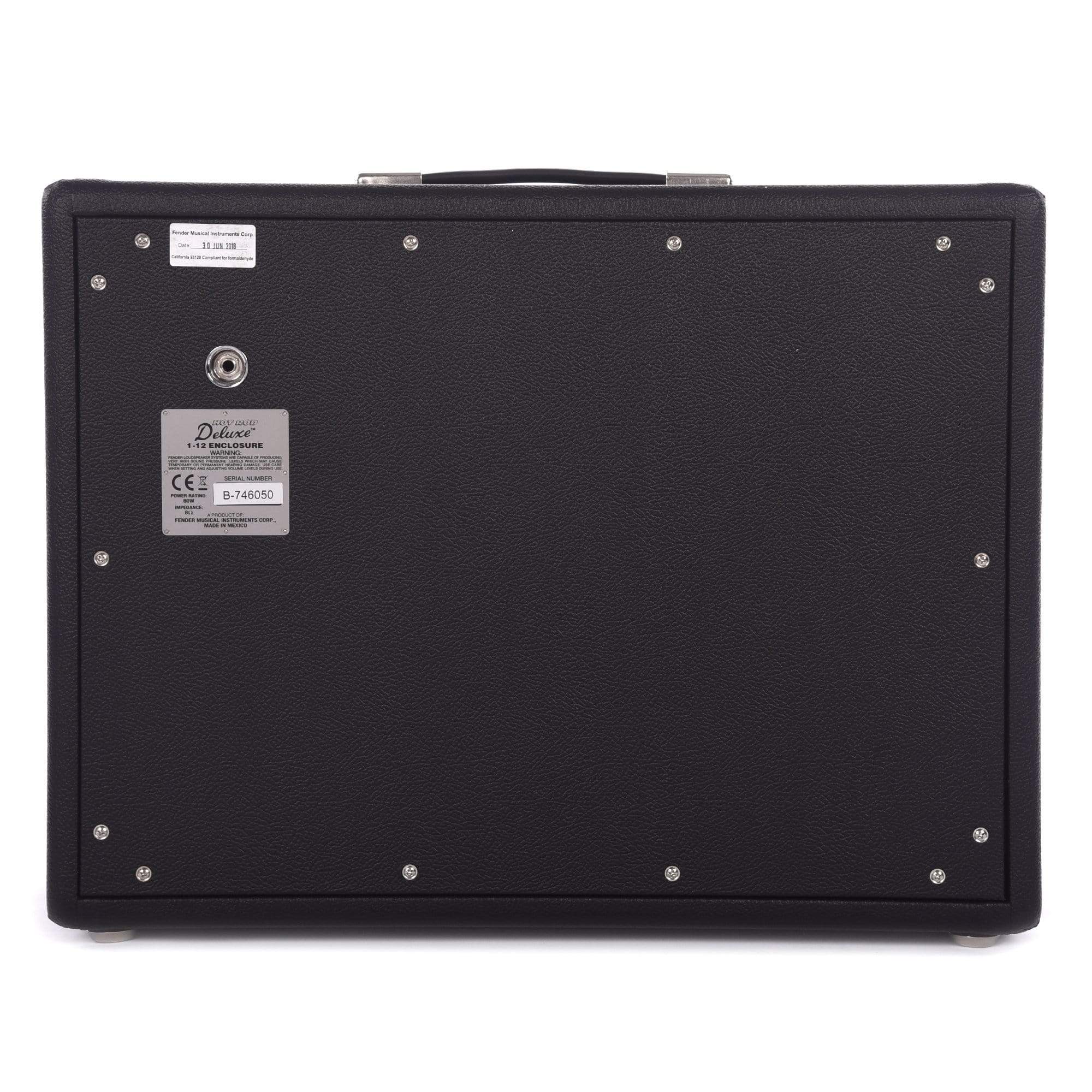 Fender Hot Rod Deluxe 112 Enclosure Black & Silver w/Celestion Amps / Guitar Combos