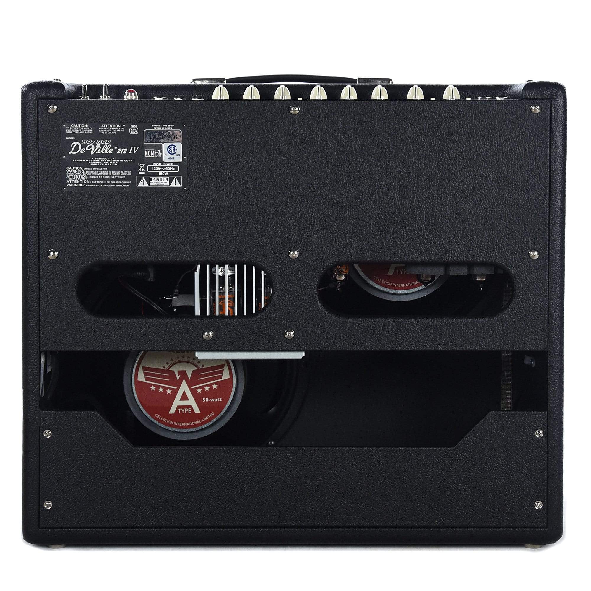 Fender Hot Rod Deville IV 2x12 Combo Black Chicago Music Exchange